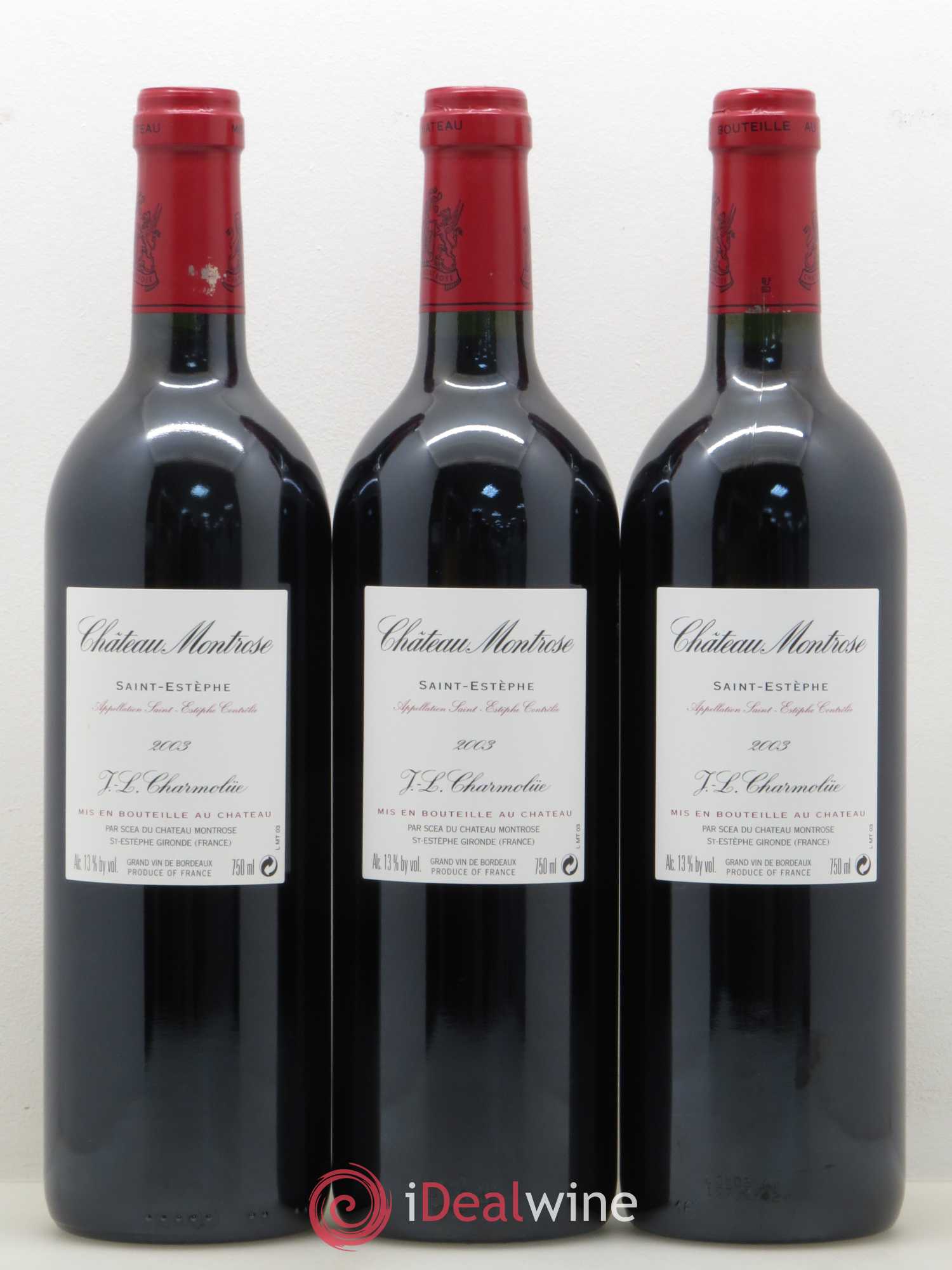 Château Montrose 2ème Grand Cru Classé 2003 - Lot of 12 bottles - 2