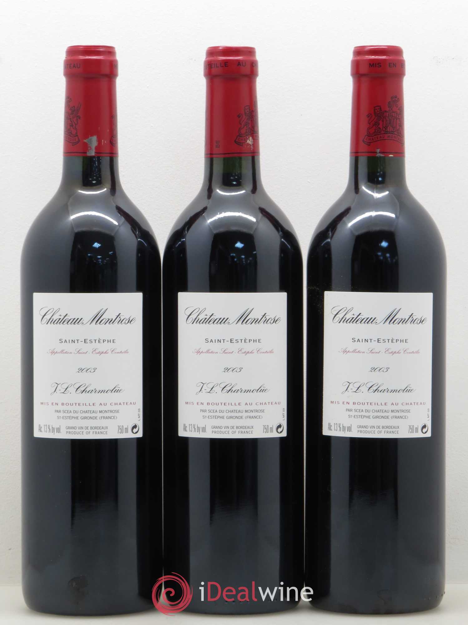 Château Montrose 2ème Grand Cru Classé 2003 - Lot of 12 bottles - 4
