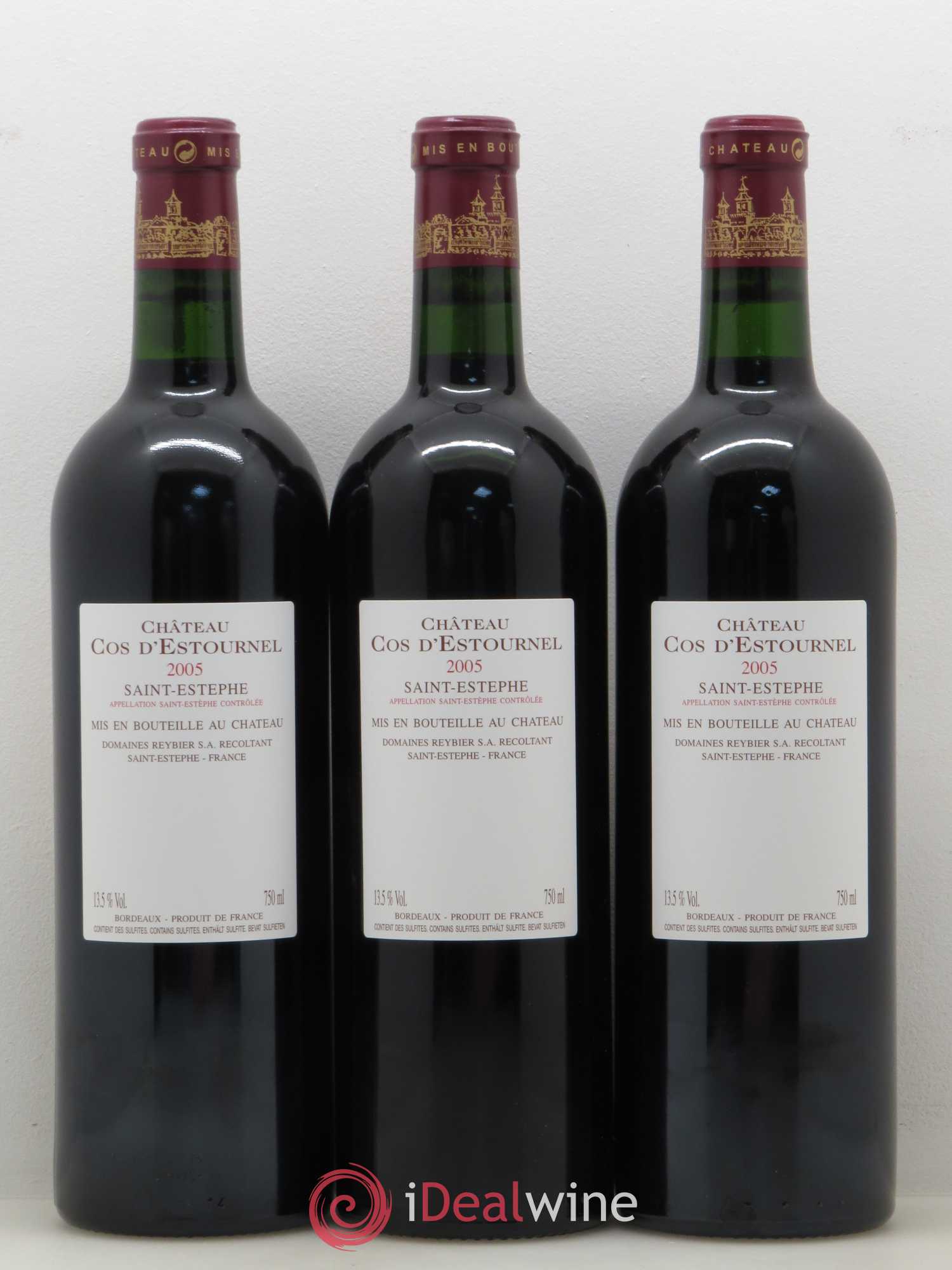Cos d'Estournel 2ème Grand Cru Classé 2005 - Lot de 12 bouteilles - 2