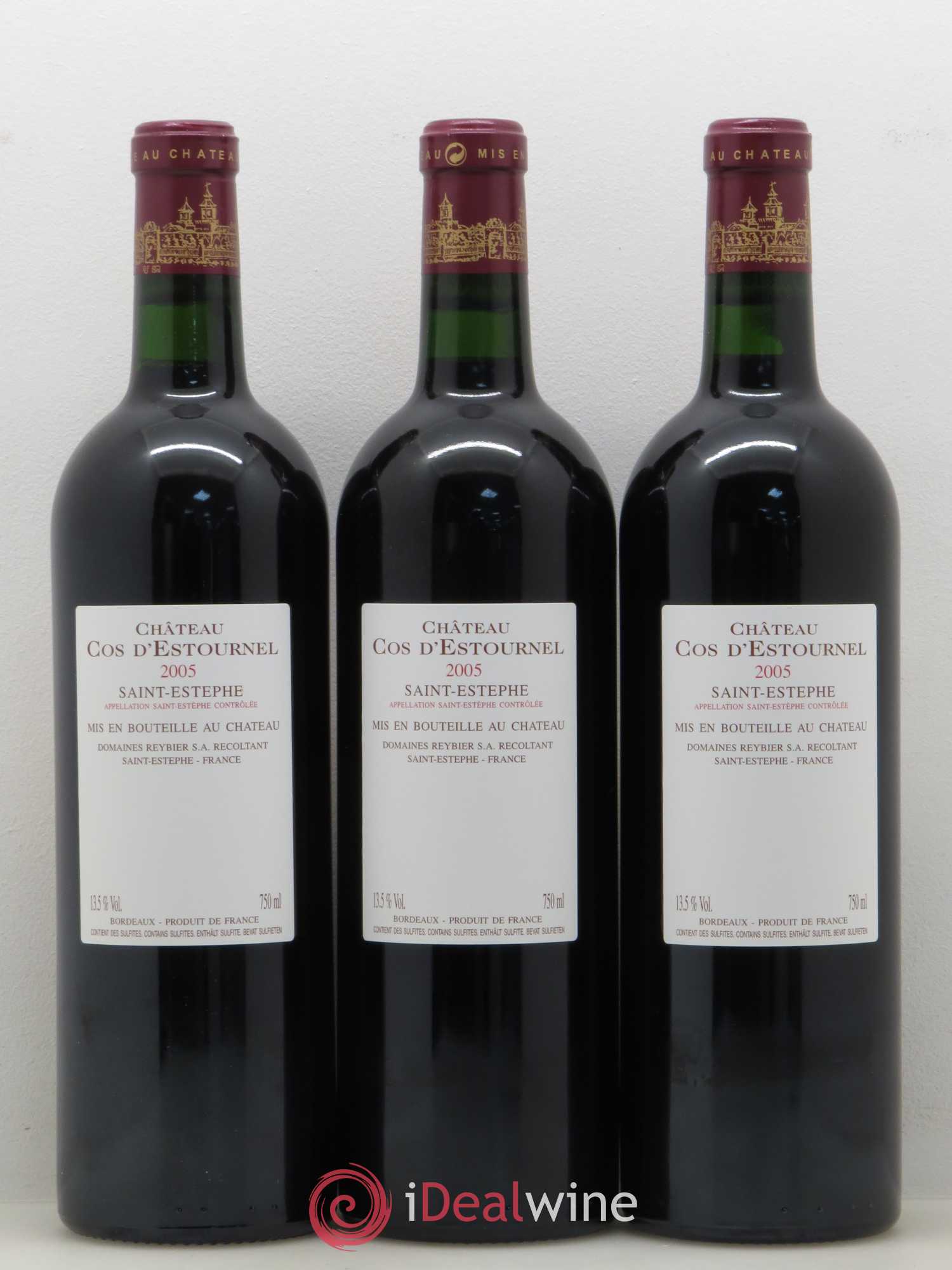 Cos d'Estournel 2ème Grand Cru Classé 2005 - Lot de 12 bouteilles - 4