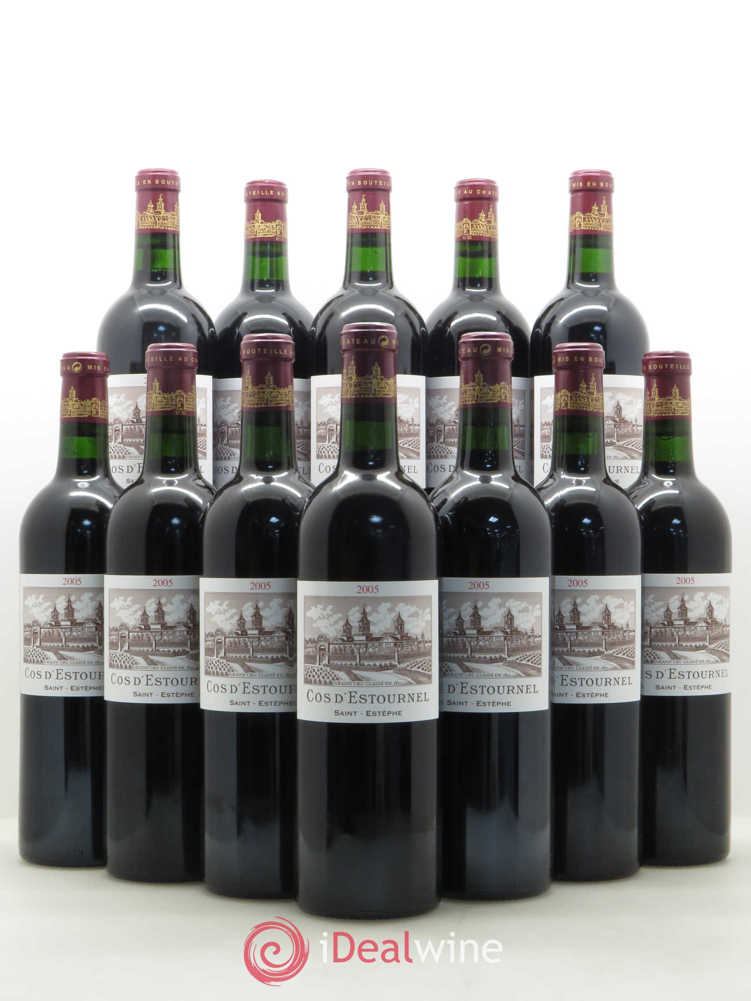 Cos d'Estournel 2ème Grand Cru Classé 2005 - Lot de 12 bouteilles - 0