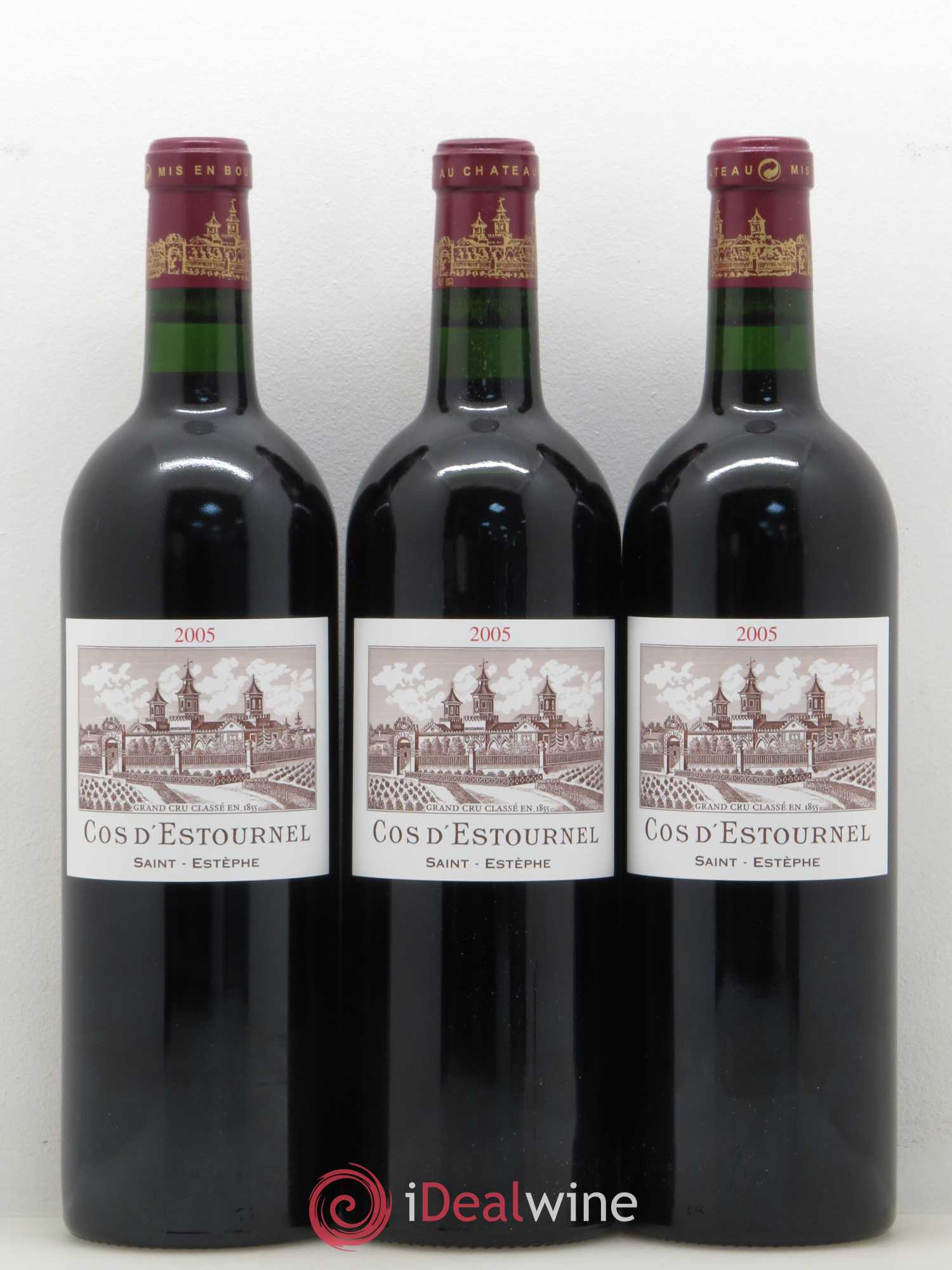 Cos d'Estournel 2ème Grand Cru Classé 2005 - Lot de 12 bouteilles - 1