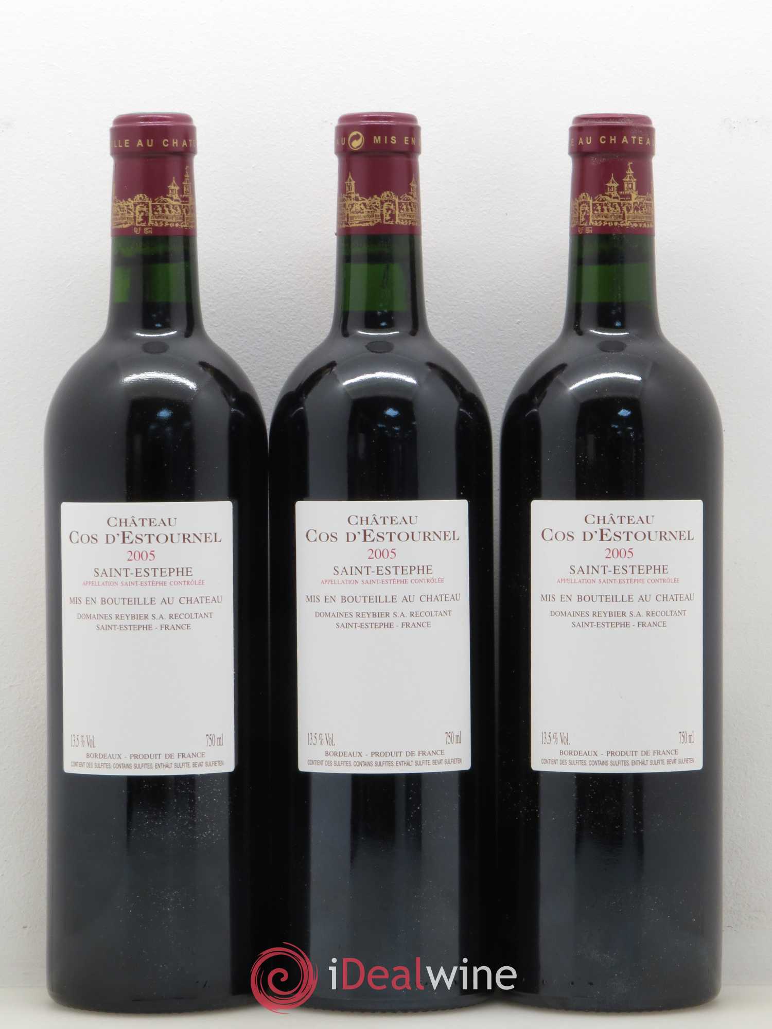 Cos d'Estournel 2ème Grand Cru Classé 2005 - Lot de 12 bouteilles - 4