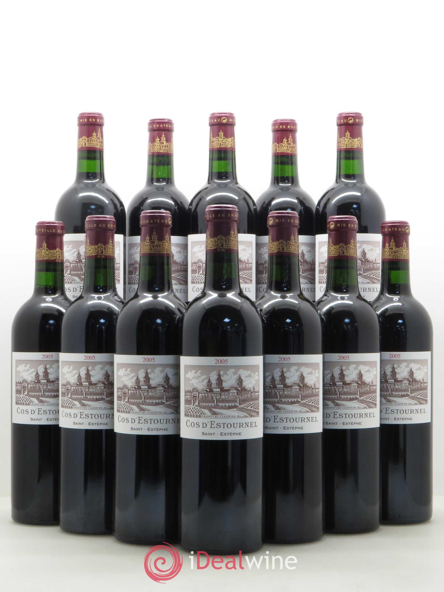 Cos d'Estournel 2ème Grand Cru Classé 2005 - Lot de 12 bouteilles - 0