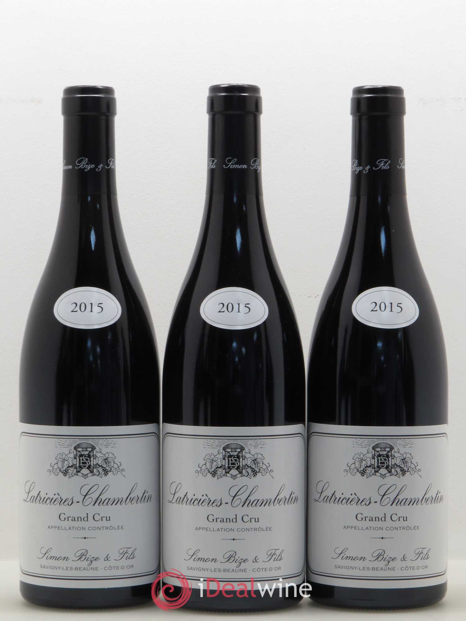 Latricières-Chambertin Grand Cru Simon Bize Fils 2015 - Lot de 6 bouteilles - 2