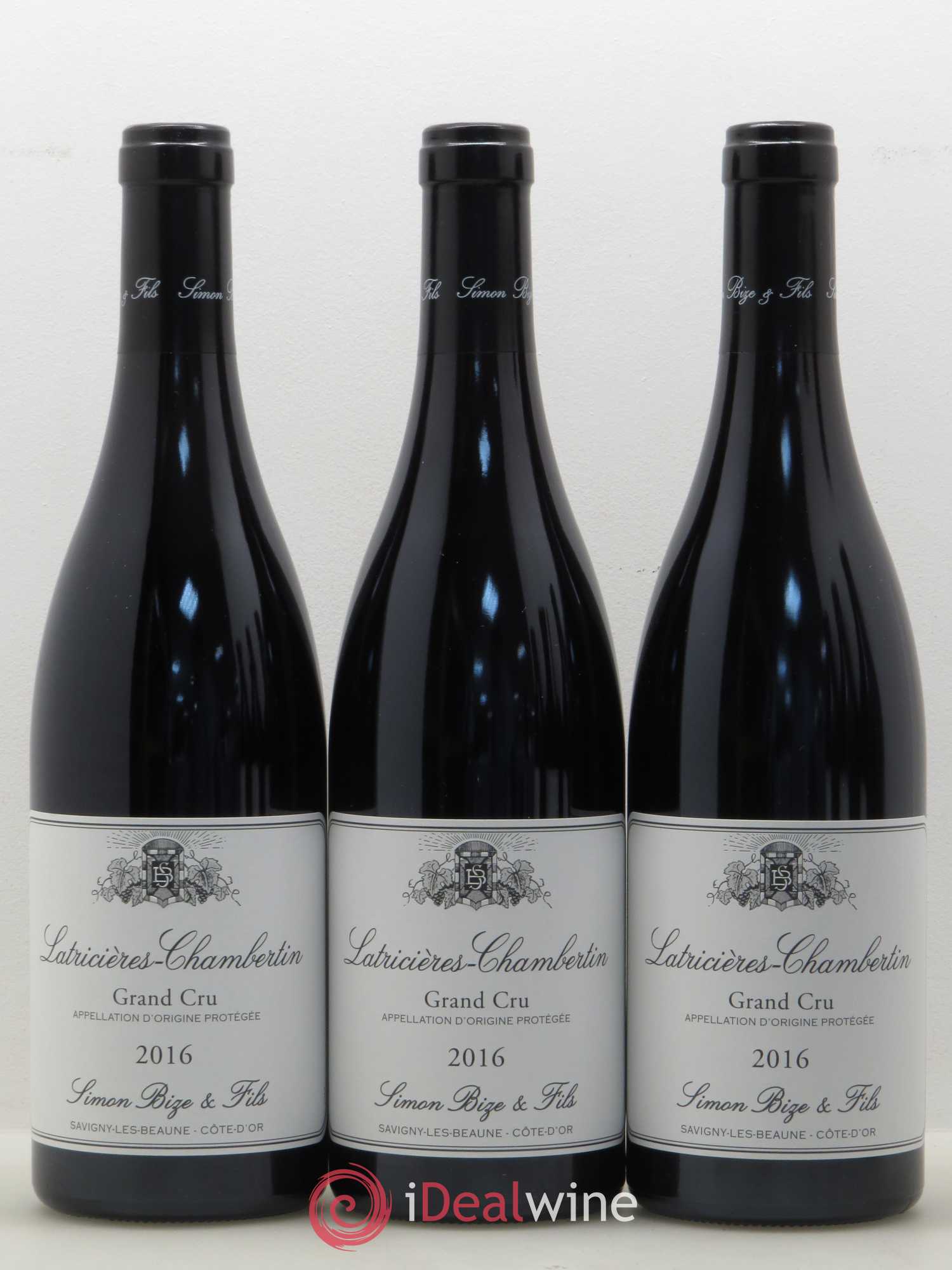 Latricières-Chambertin Grand Cru Simon Bize Fils 2016 - Lot de 6 bouteilles - 1