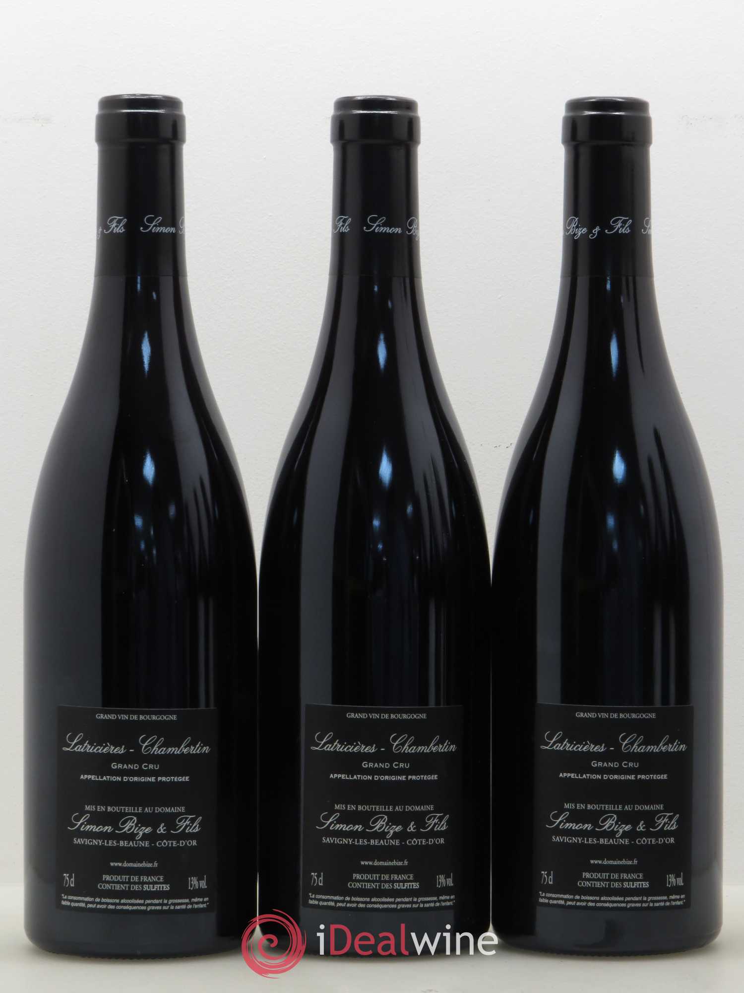 Latricières-Chambertin Grand Cru Simon Bize Fils 2016 - Lot de 6 bouteilles - 2