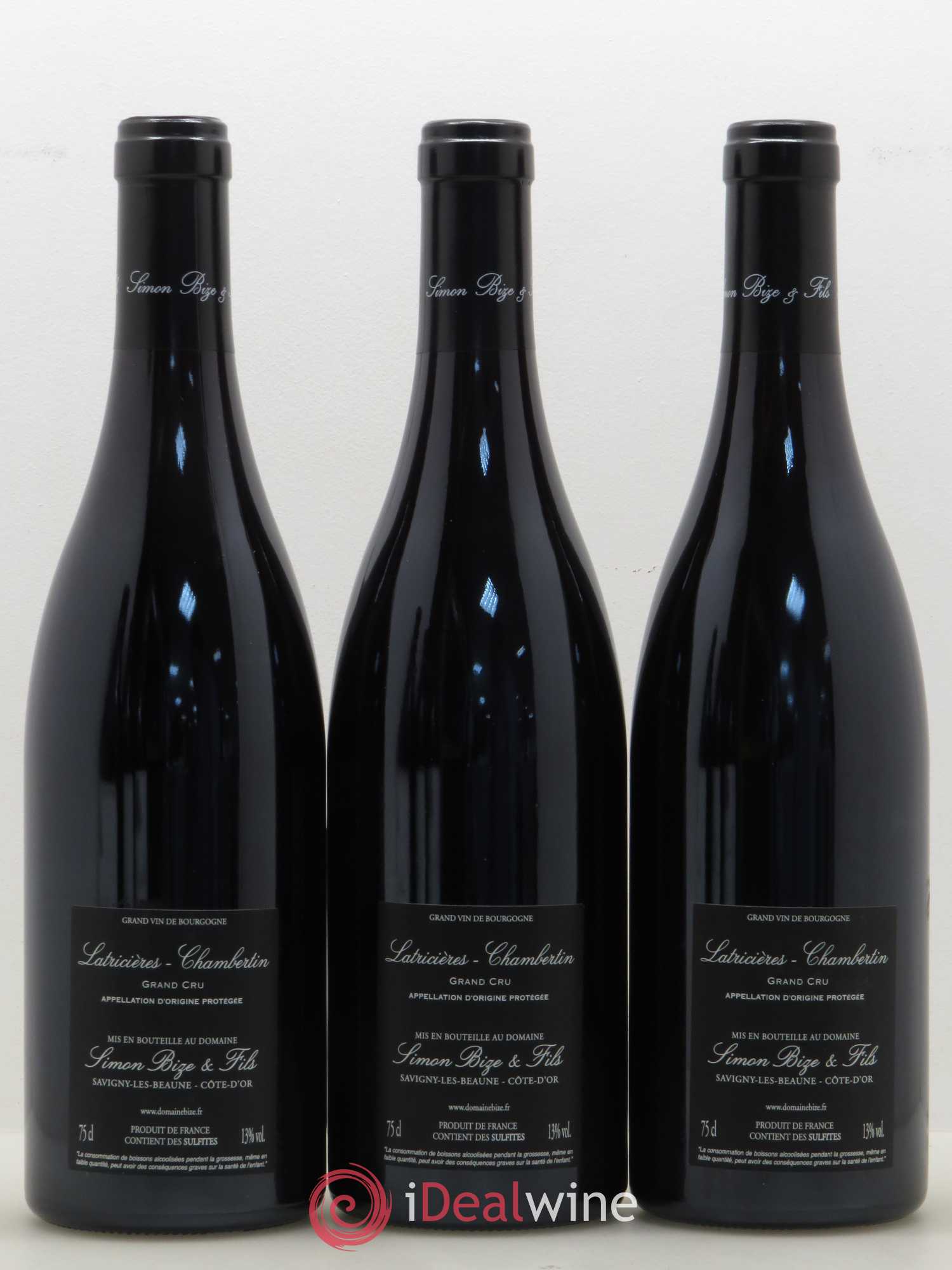 Latricières-Chambertin Grand Cru Simon Bize Fils 2016 - Lot de 6 bouteilles - 4