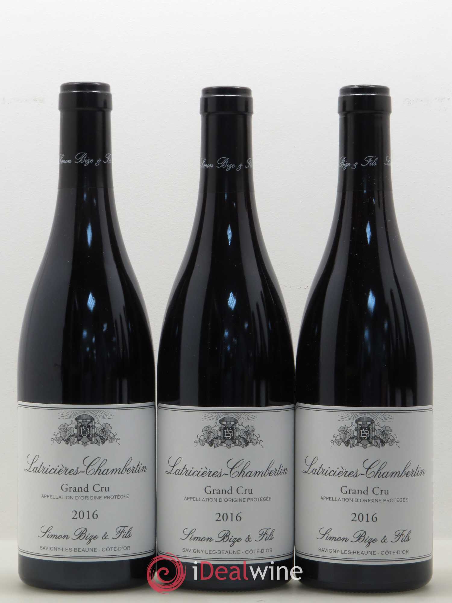 Latricières-Chambertin Grand Cru Simon Bize Fils 2016 - Lot de 6 bouteilles - 1