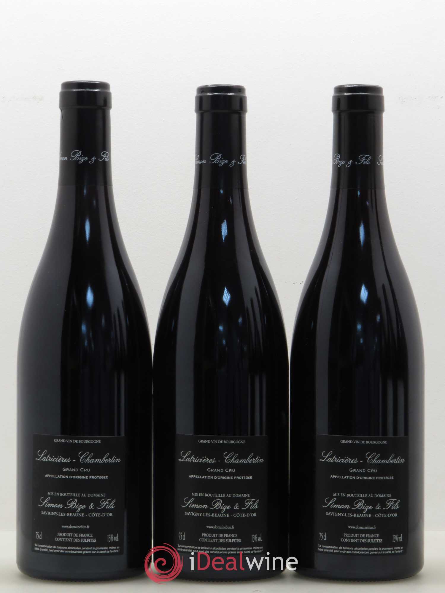 Latricières-Chambertin Grand Cru Simon Bize Fils 2016 - Lot de 6 bouteilles - 2