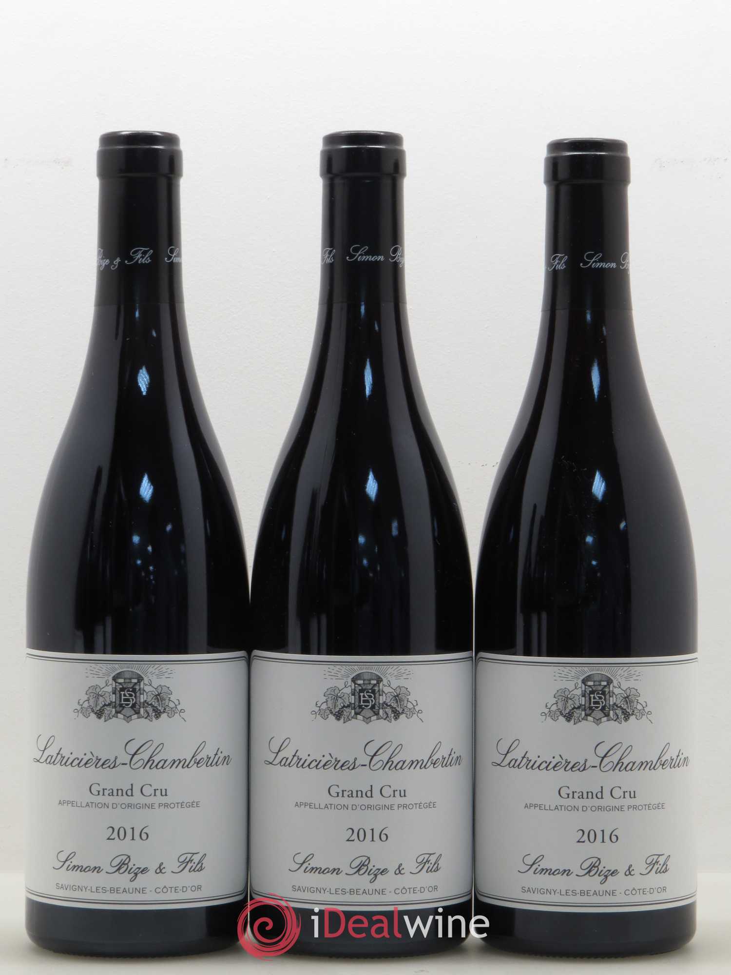 Latricières-Chambertin Grand Cru Simon Bize Fils 2016 - Lot de 6 bouteilles - 3