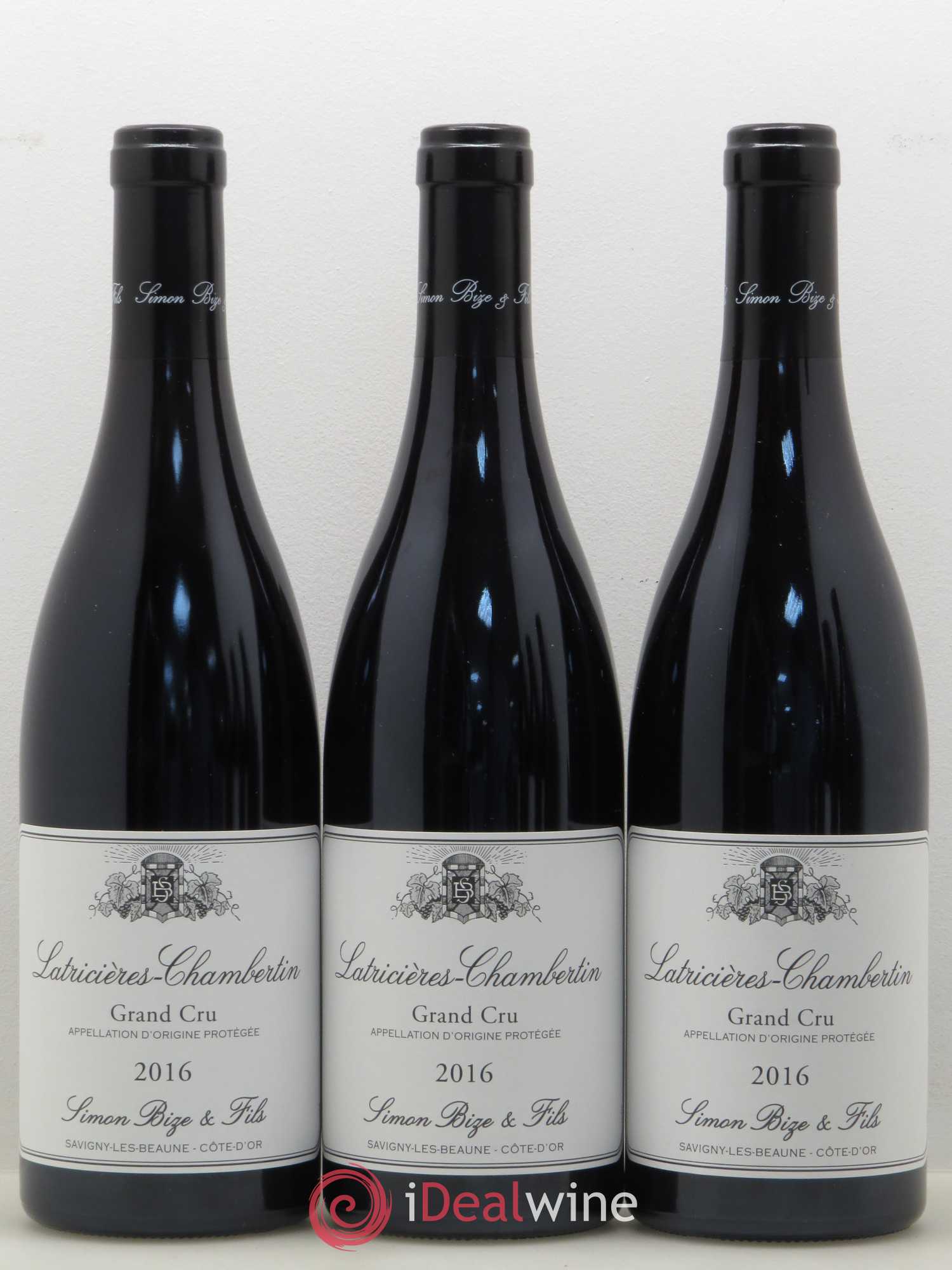 Latricières-Chambertin Grand Cru Simon Bize Fils 2016 - Lot de 6 bouteilles - 1
