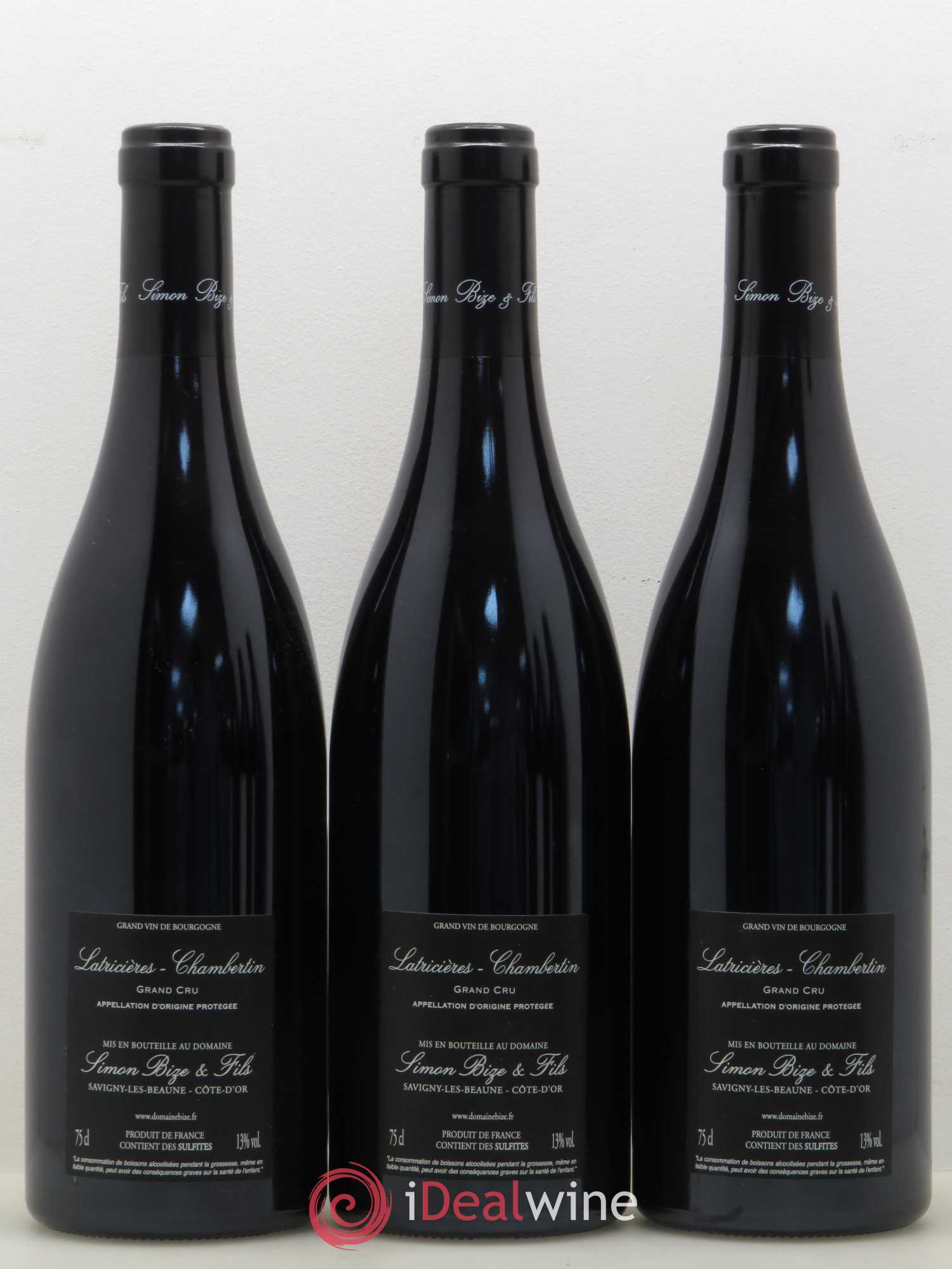 Latricières-Chambertin Grand Cru Simon Bize Fils 2016 - Lot de 6 bouteilles - 2