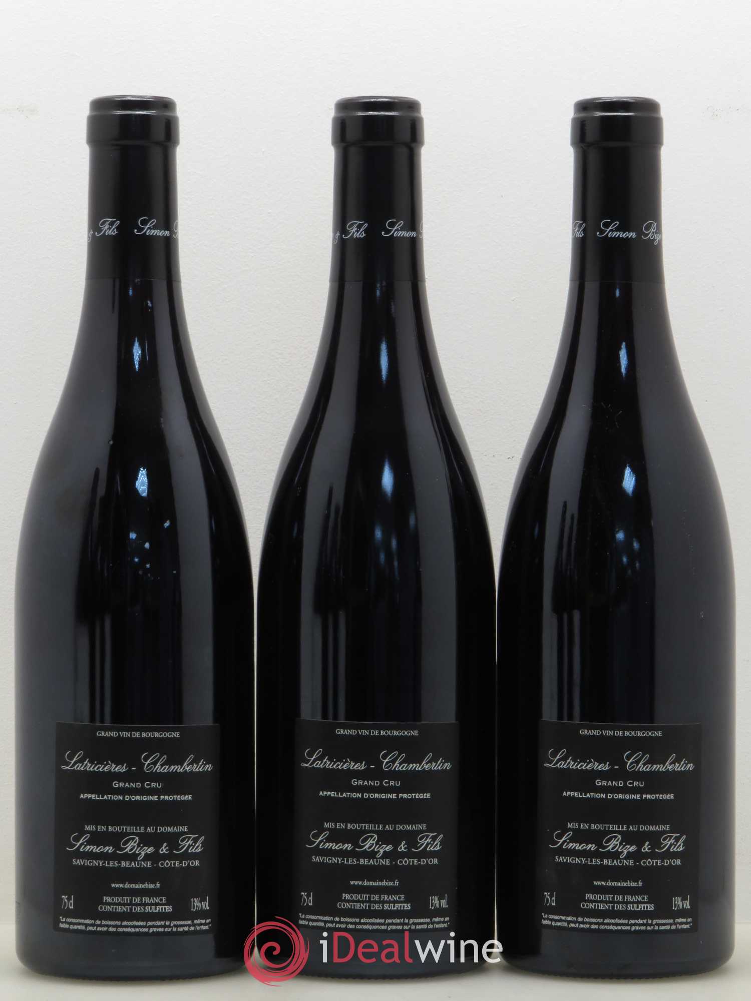 Latricières-Chambertin Grand Cru Simon Bize Fils 2016 - Lot de 6 bouteilles - 4