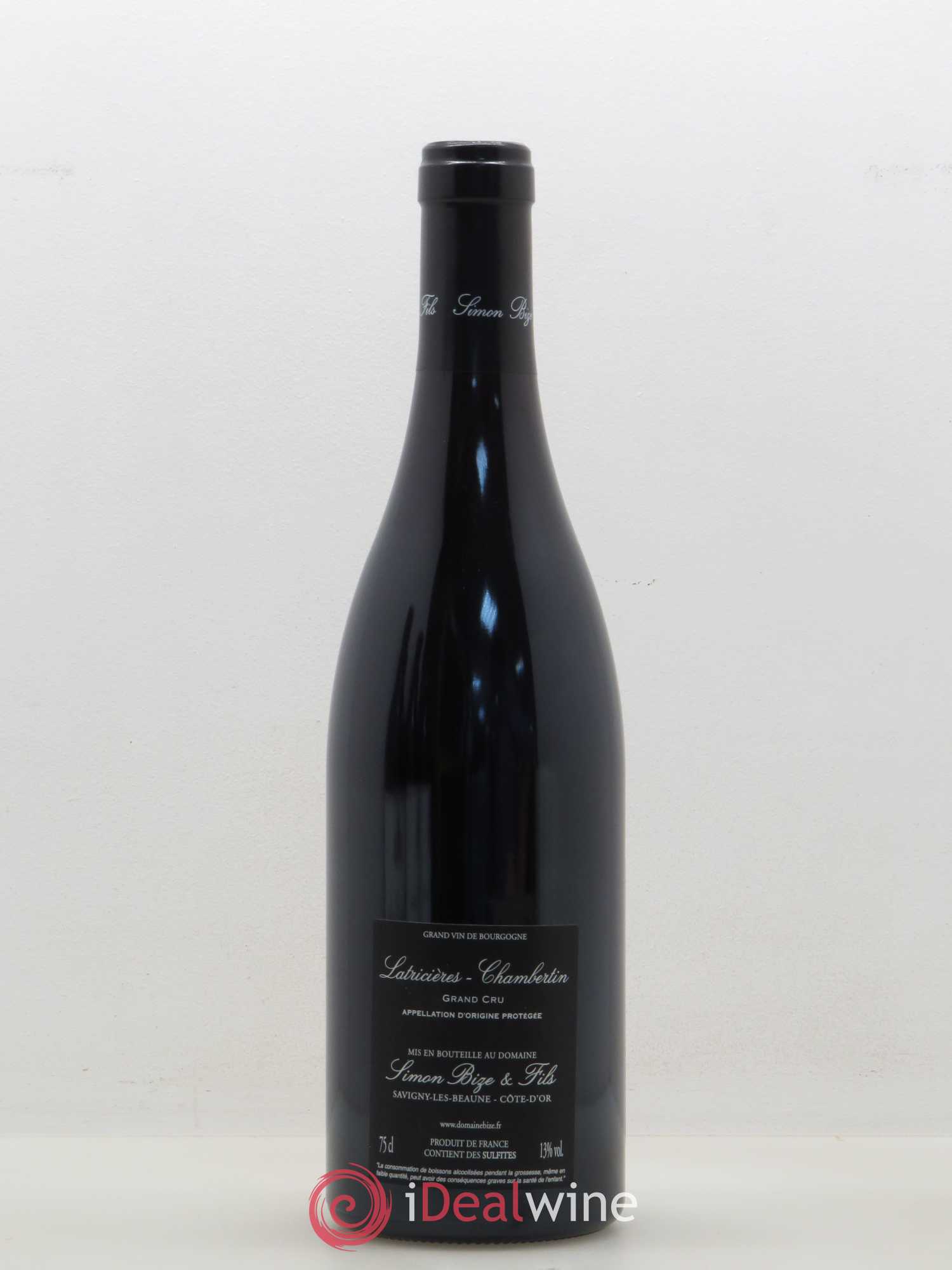Latricières-Chambertin Grand Cru Simon Bize Fils 2016 - Lot de 1 bouteille - 1