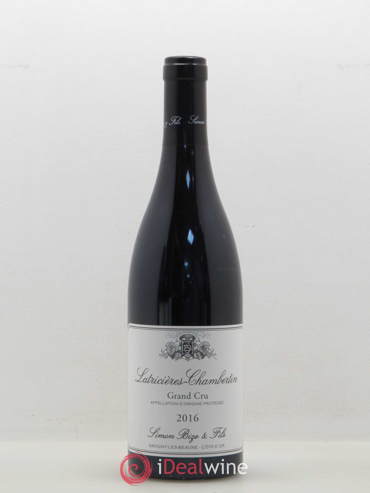 Latricières-Chambertin Grand Cru Simon Bize Fils 2016 - Lot de 1 bouteille - 0