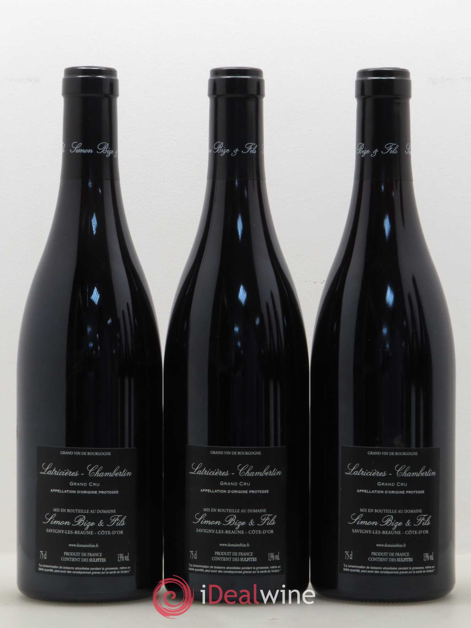 Latricières-Chambertin Grand Cru Simon Bize Fils 2016 - Lot de 6 bouteilles - 2