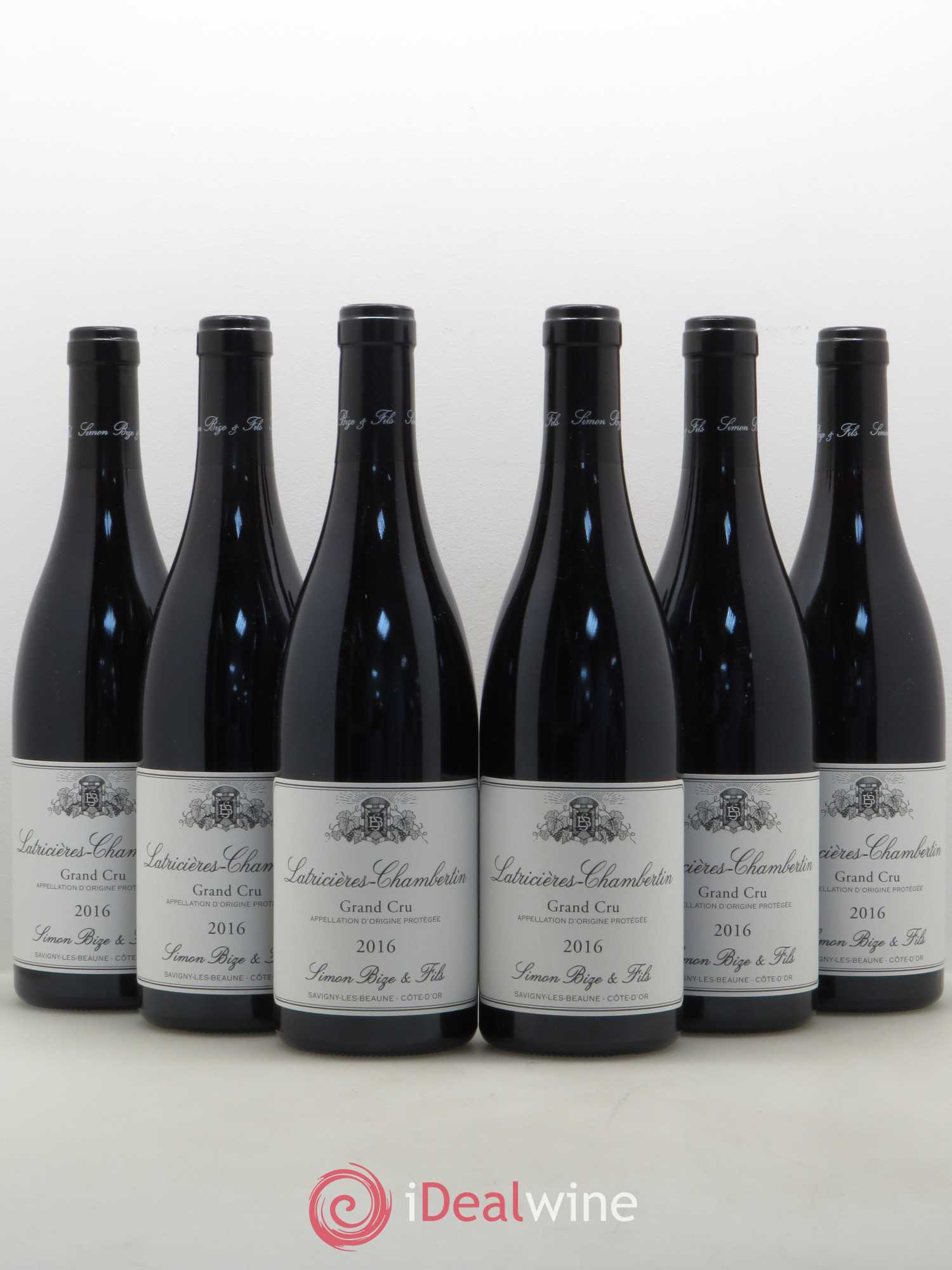 Latricières-Chambertin Grand Cru Simon Bize Fils 2016 - Lot de 6 bouteilles - 0