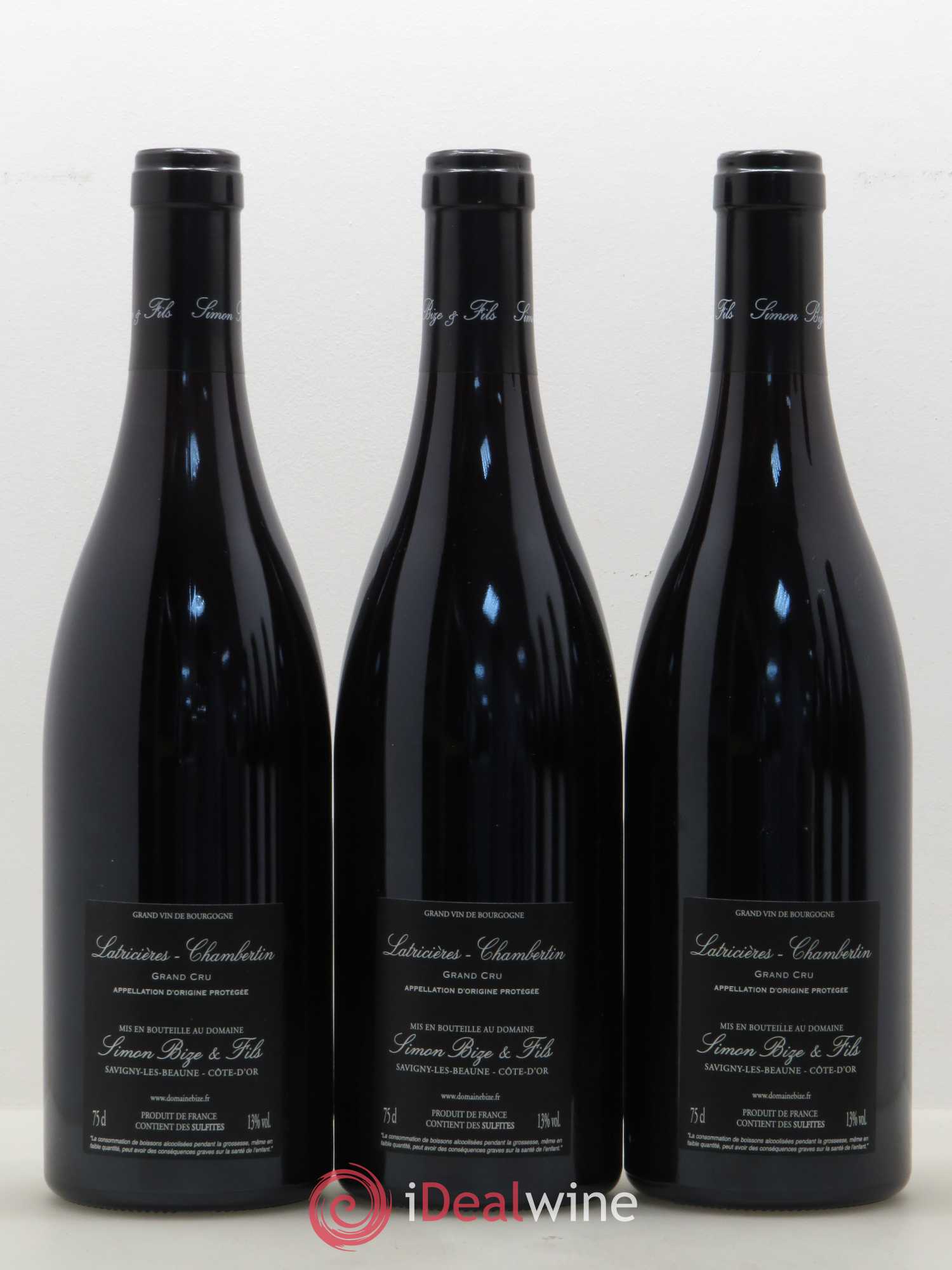 Latricières-Chambertin Grand Cru Simon Bize Fils 2016 - Lot de 6 bouteilles - 2