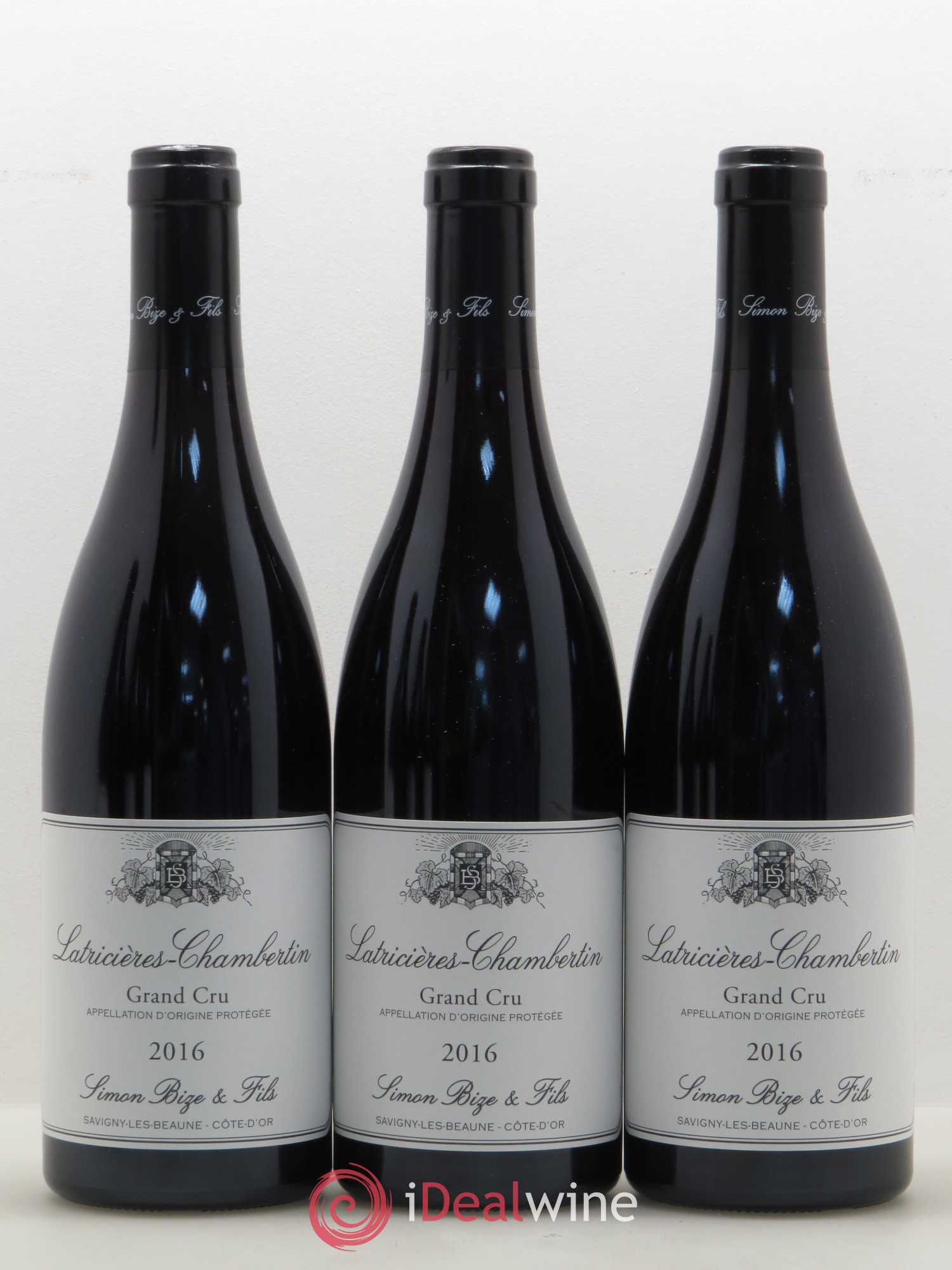 Latricières-Chambertin Grand Cru Simon Bize Fils 2016 - Lot de 6 bouteilles - 3