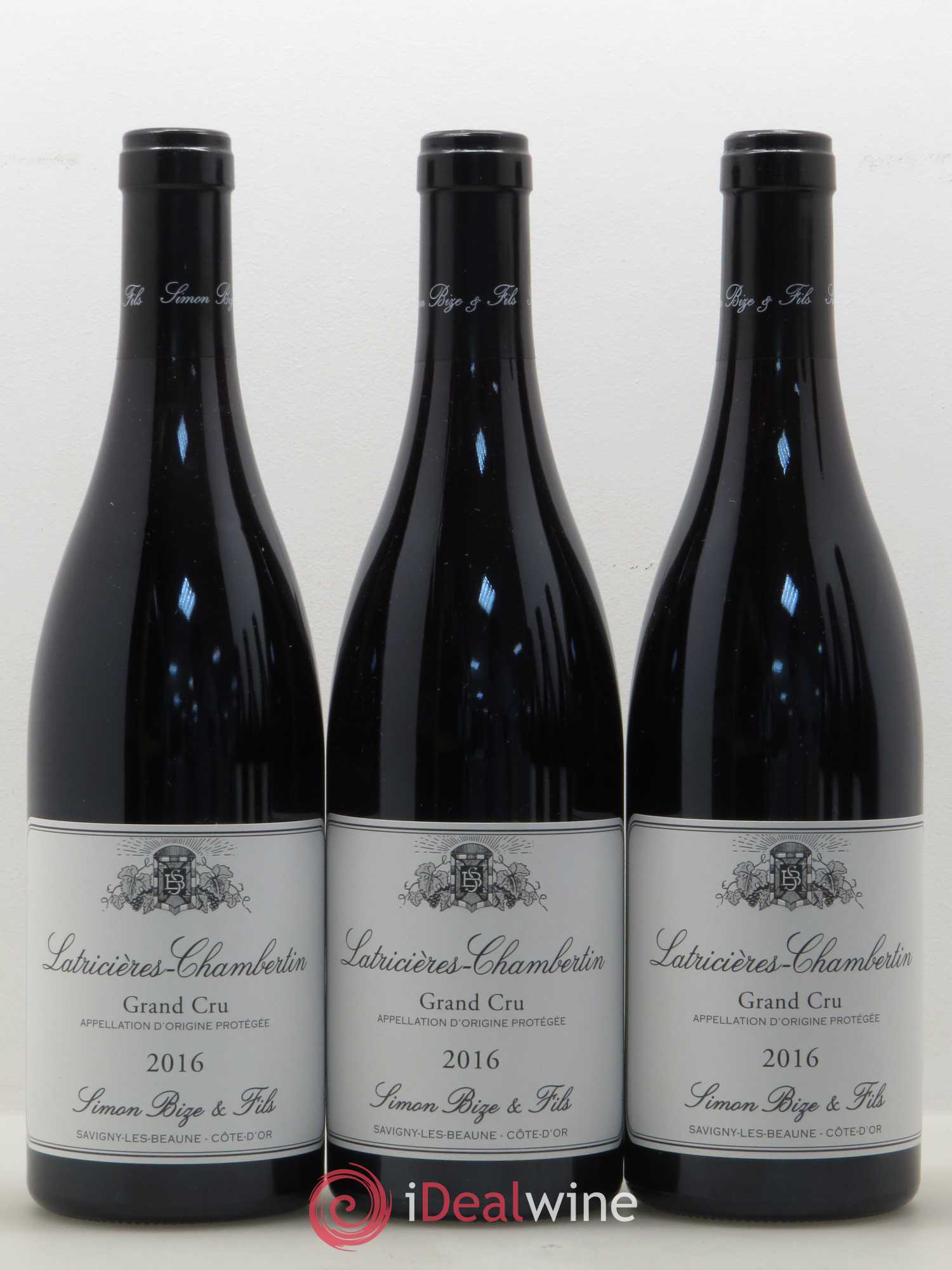 Latricières-Chambertin Grand Cru Simon Bize  Fils 2016 - Lot de 6 bouteilles - 1