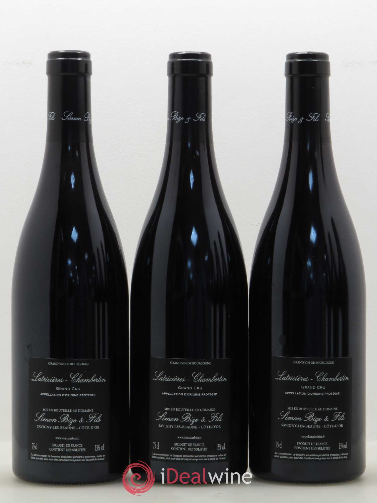 Latricières-Chambertin Grand Cru Simon Bize  Fils 2016 - Lot de 6 bouteilles - 2