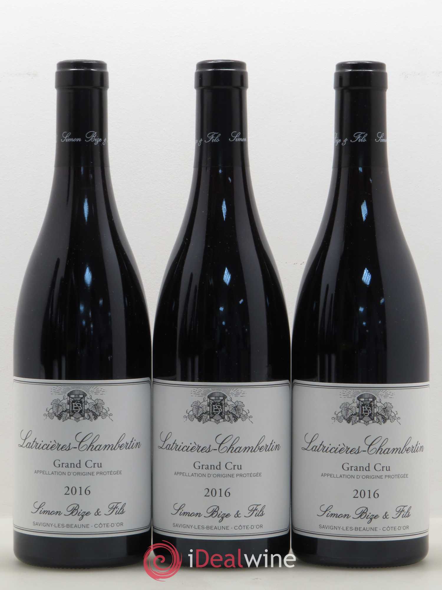 Latricières-Chambertin Grand Cru Simon Bize  Fils 2016 - Lot de 6 bouteilles - 3