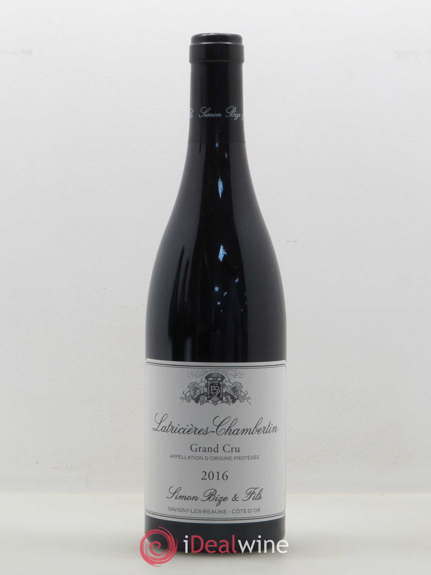 Latricières-Chambertin Grand Cru Simon Bize Fils 2016 - Lot de 1 bouteille - 0