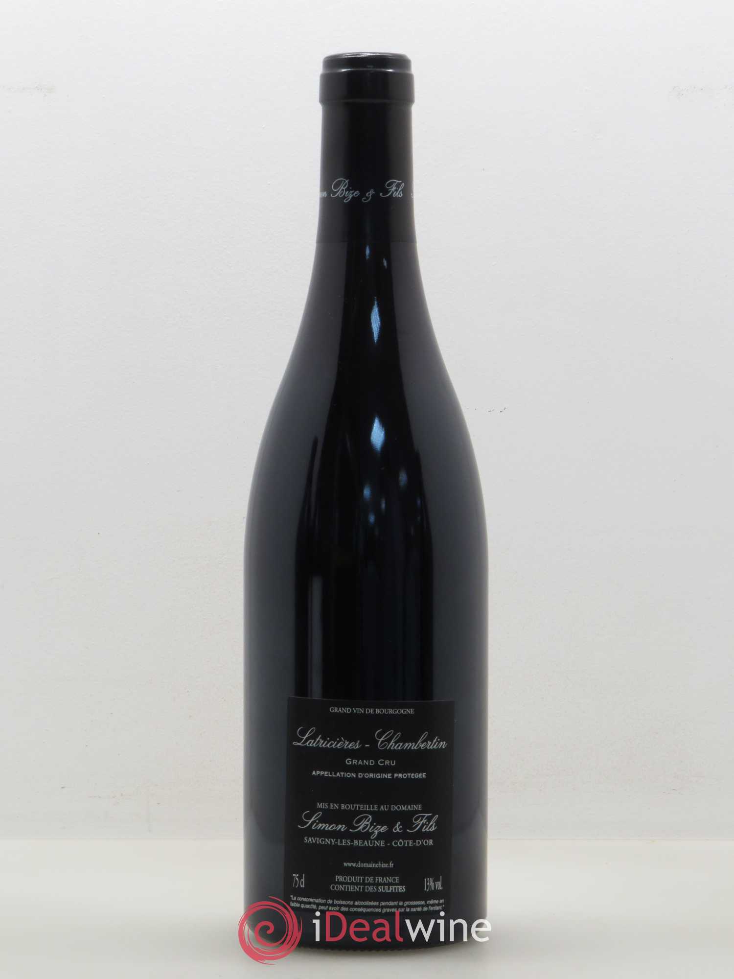 Latricières-Chambertin Grand Cru Simon Bize Fils 2016 - Lot de 1 bouteille - 1