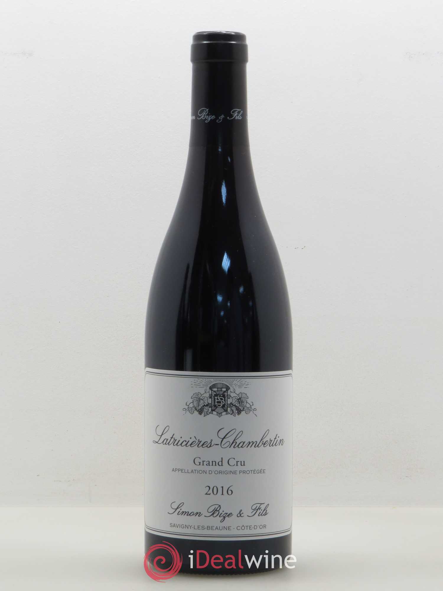 Latricières-Chambertin Grand Cru Simon Bize Fils 2016 - Lot de 1 bouteille - 0