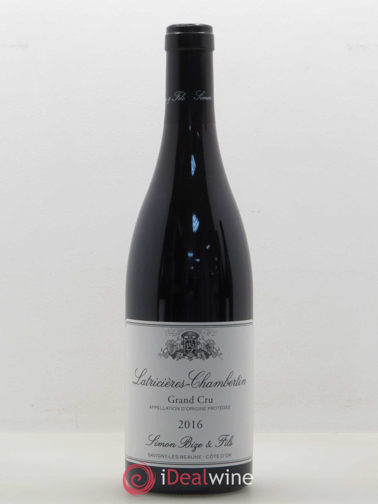 Latricières-Chambertin Grand Cru Simon Bize Fils 2016 - Lot de 1 bouteille - 0