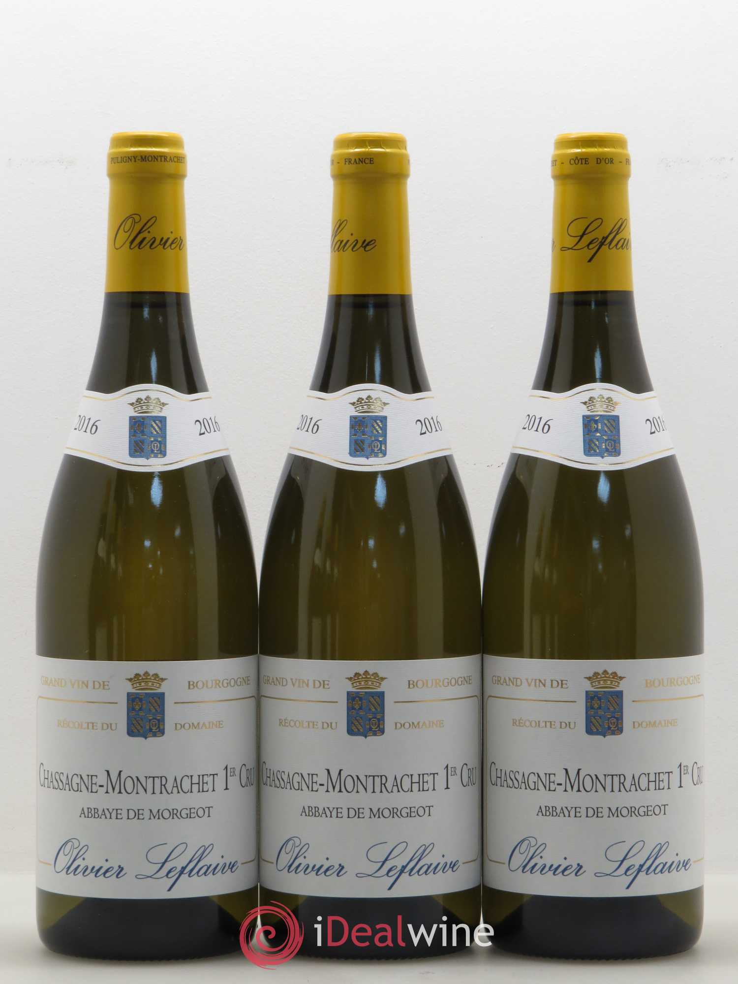 Chassagne-Montrachet 1er Cru Abbaye de Morgeot Olivier Leflaive 2016 - Lotto di 6 bottiglie - 2