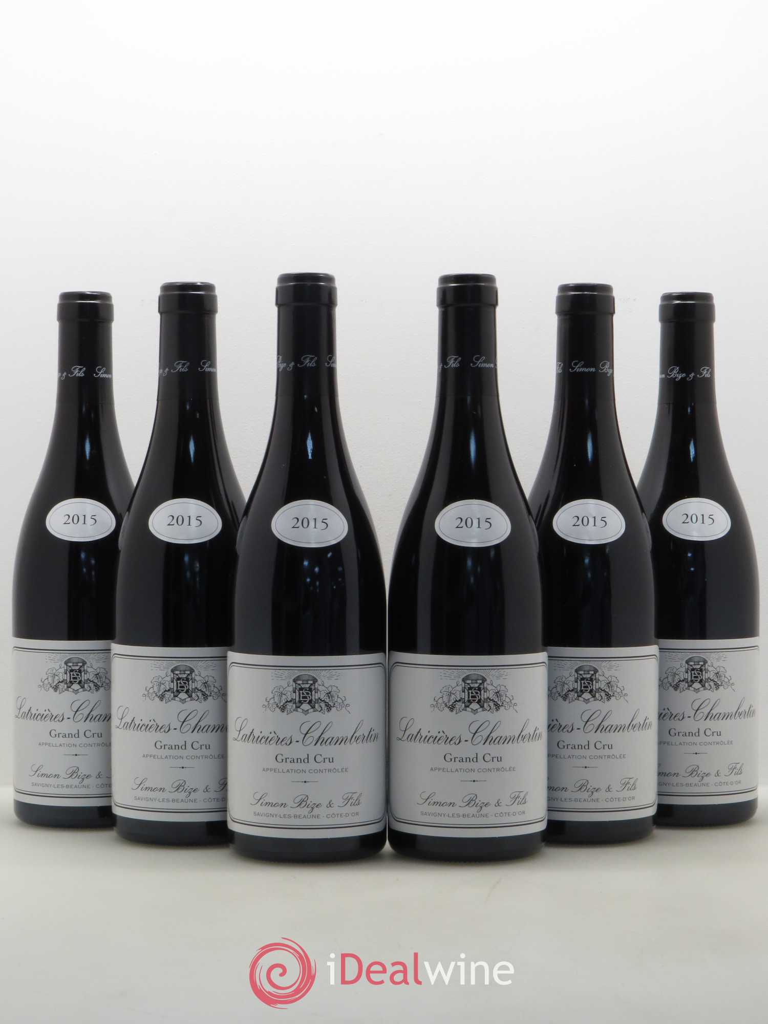 Latricières-Chambertin Grand Cru Simon Bize Fils 2015 - Lot de 6 bouteilles - 0
