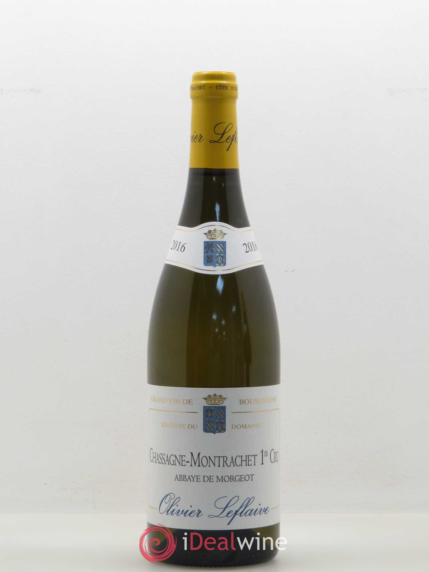 Chassagne-Montrachet 1er Cru Abbaye de Morgeot Olivier Leflaive 2016 - Posten von 1 Flasche - 0