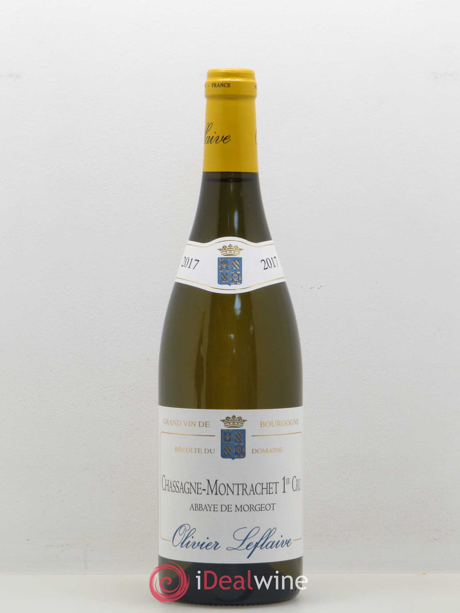 Chassagne-Montrachet 1er Cru Abbaye de Morgeot Olivier Leflaive 2017 - Posten von 1 Flasche - 0