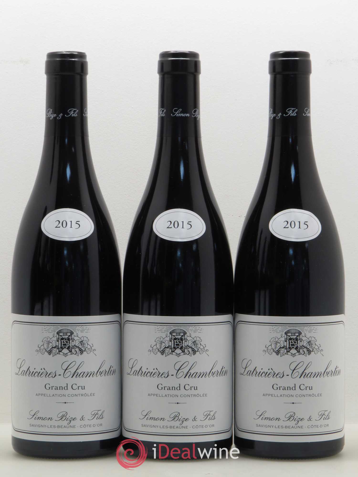 Latricières-Chambertin Grand Cru Simon Bize Fils 2015 - Lot de 6 bouteilles - 2