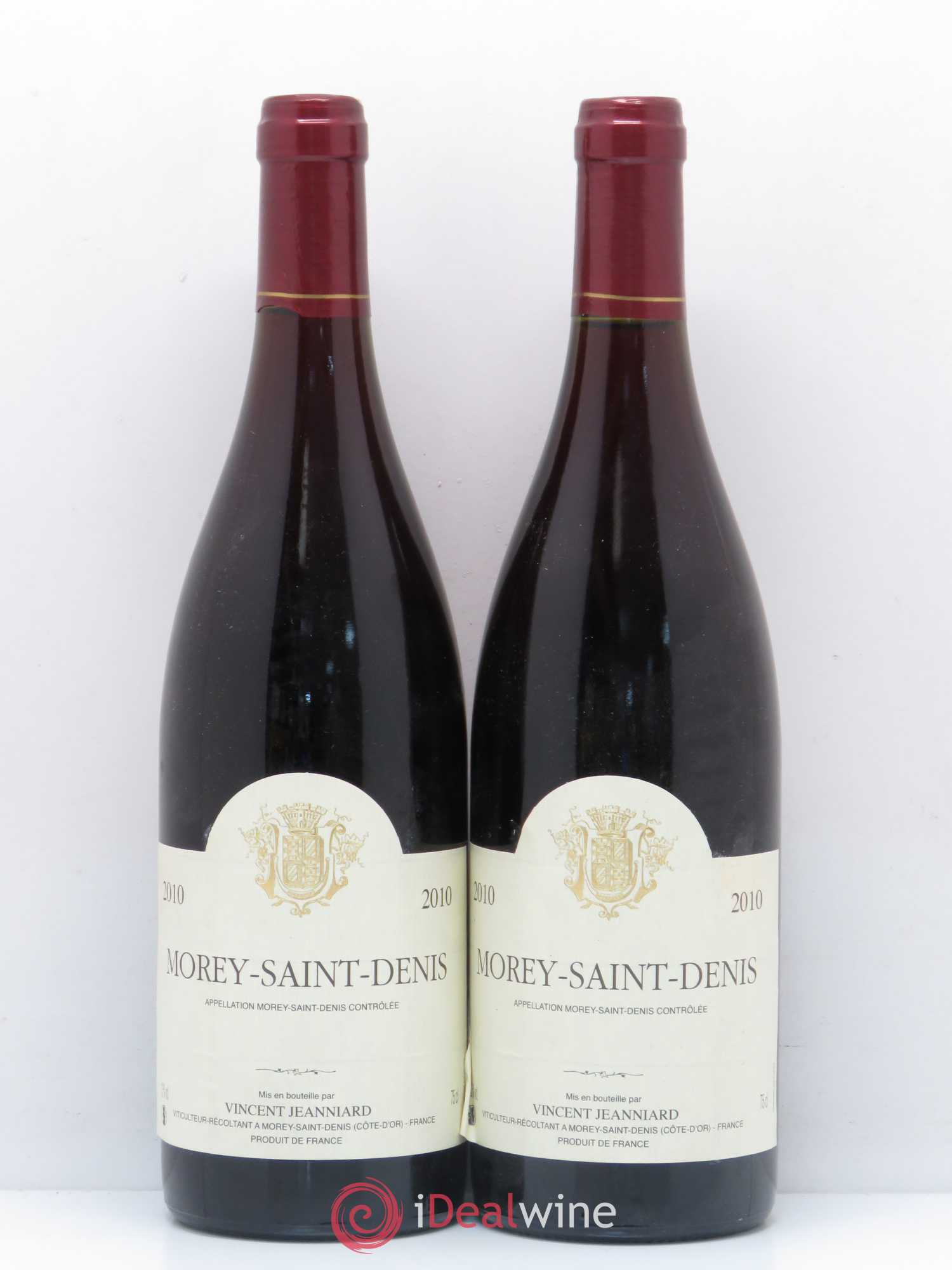 Morey-Saint-Denis Vincent Jeanniard 2010 - Posten von 2 Flaschen - 0