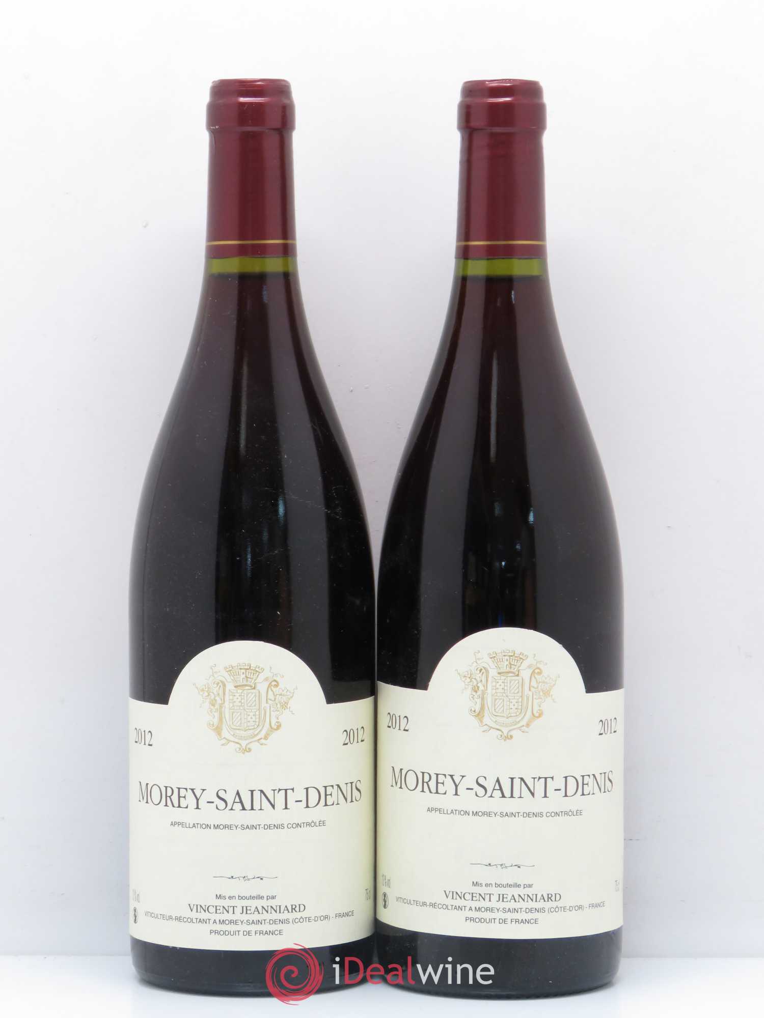 Morey-Saint-Denis Vincent Jeanniard 2012 - Posten von 2 Flaschen - 0