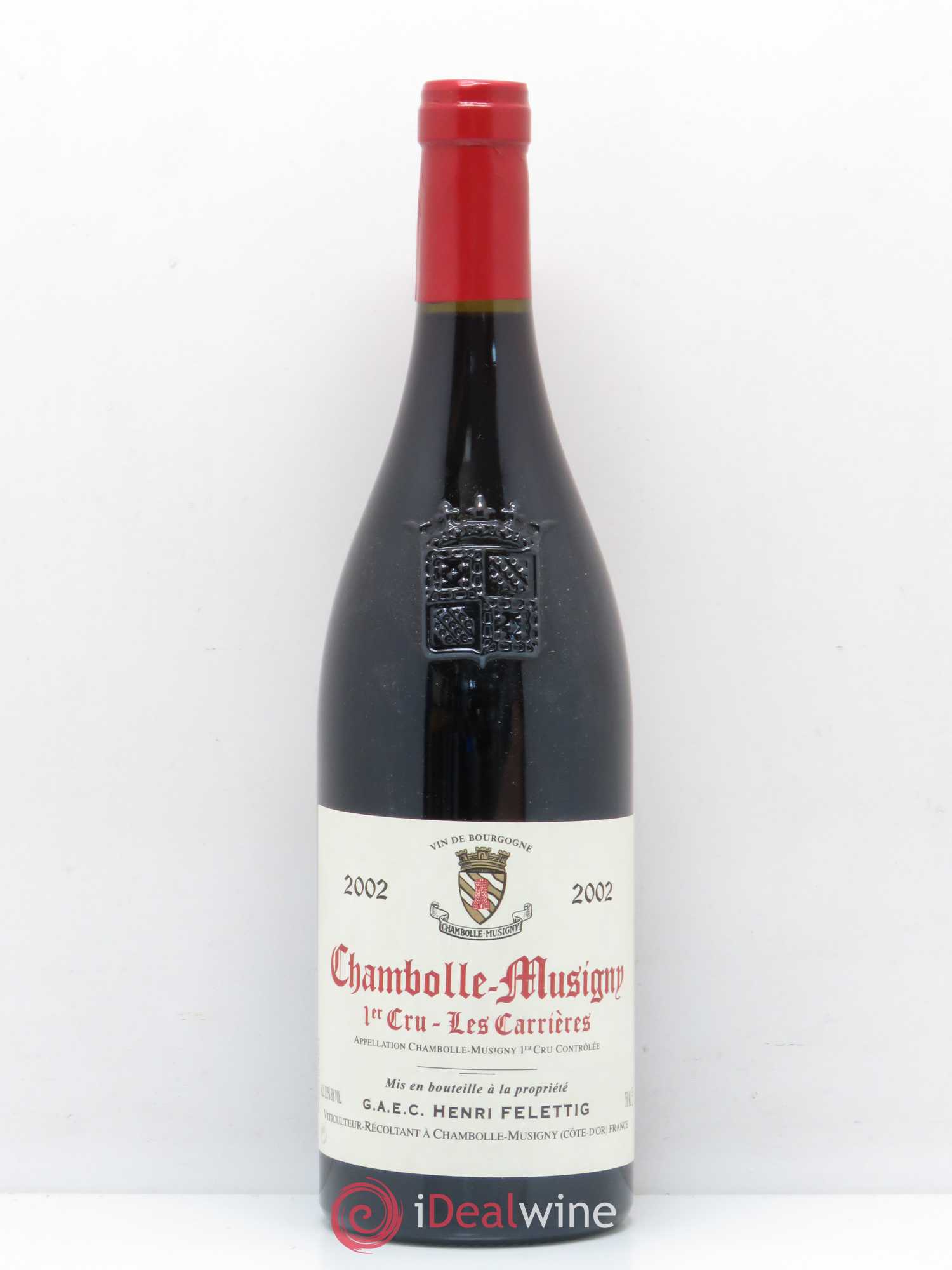 Chambolle-Musigny 1er Cru Les Carrieres Felettig 2002 - Posten von 1 Flasche - 0