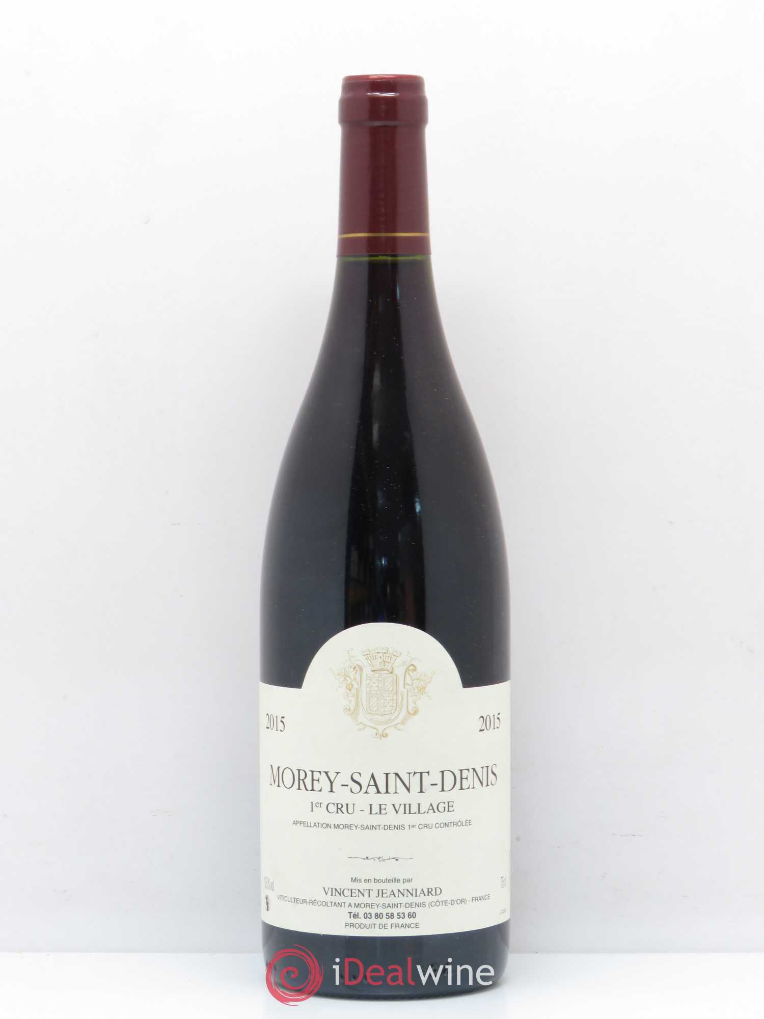 Morey-Saint-Denis 1er Cru Le Village Vincent Jeanniard 2015 - Posten von 1 Flasche - 0