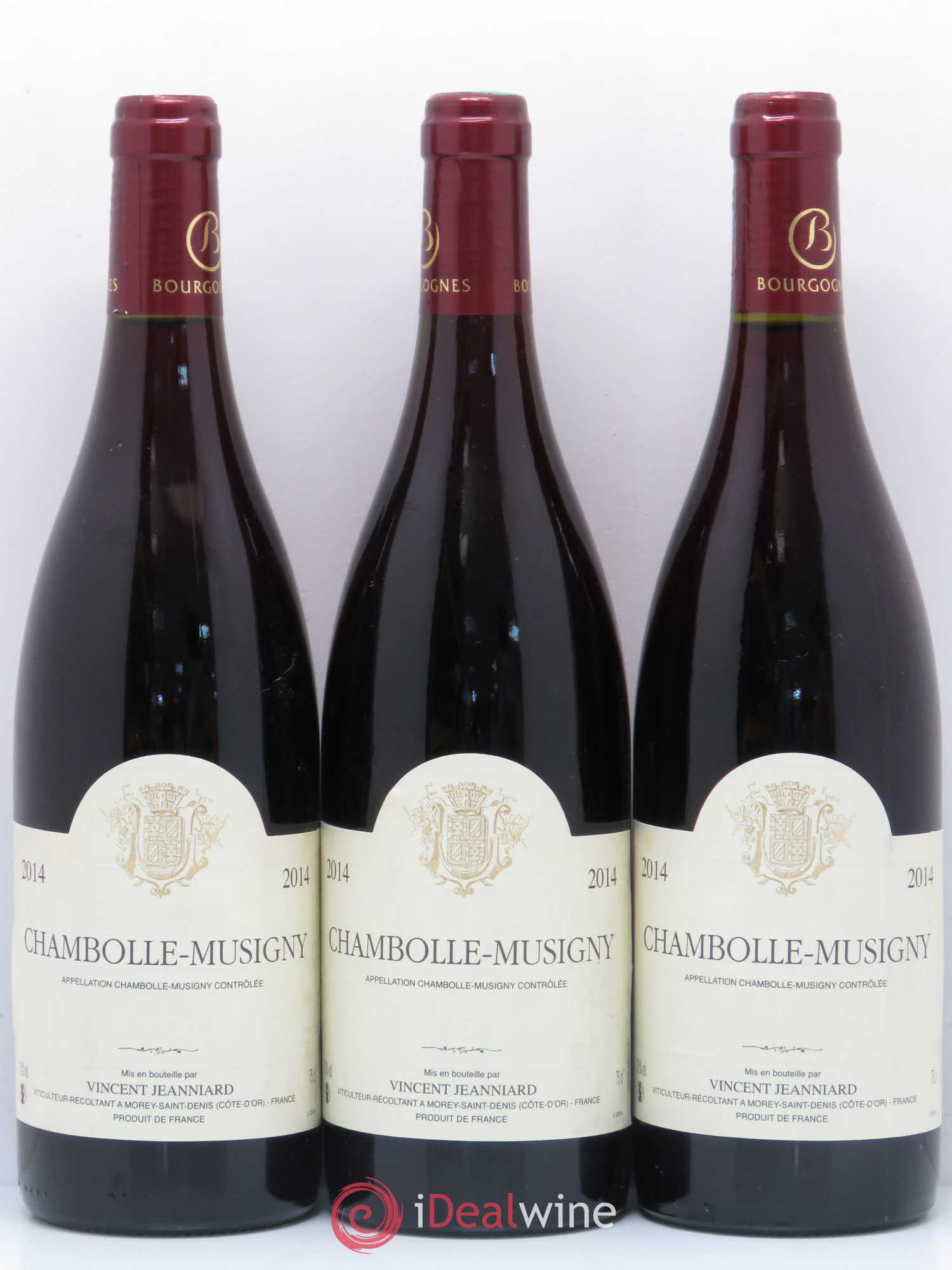 Chambolle-Musigny Vincent Jeanniard 2014 - Posten von 3 Flaschen - 0