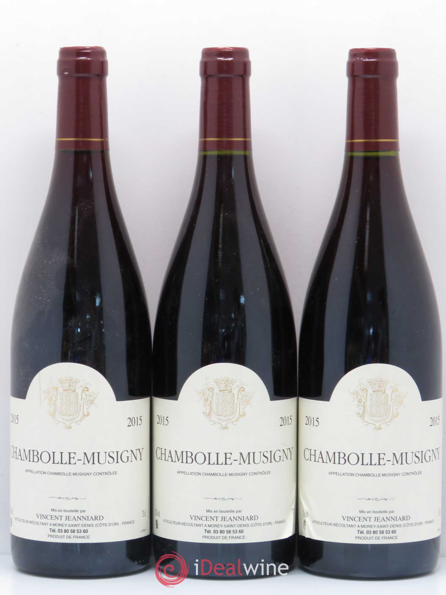 Chambolle-Musigny Vincent Jeanniard 2015 - Posten von 6 Flaschen - 2
