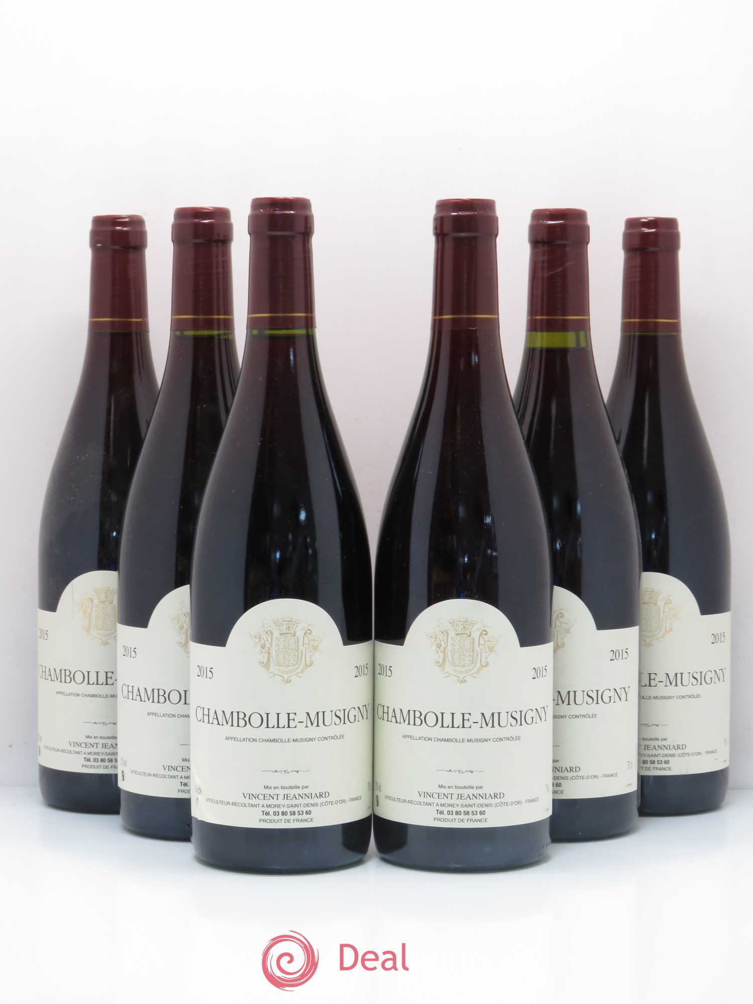 Chambolle-Musigny Vincent Jeanniard 2015 - Posten von 6 Flaschen - 0