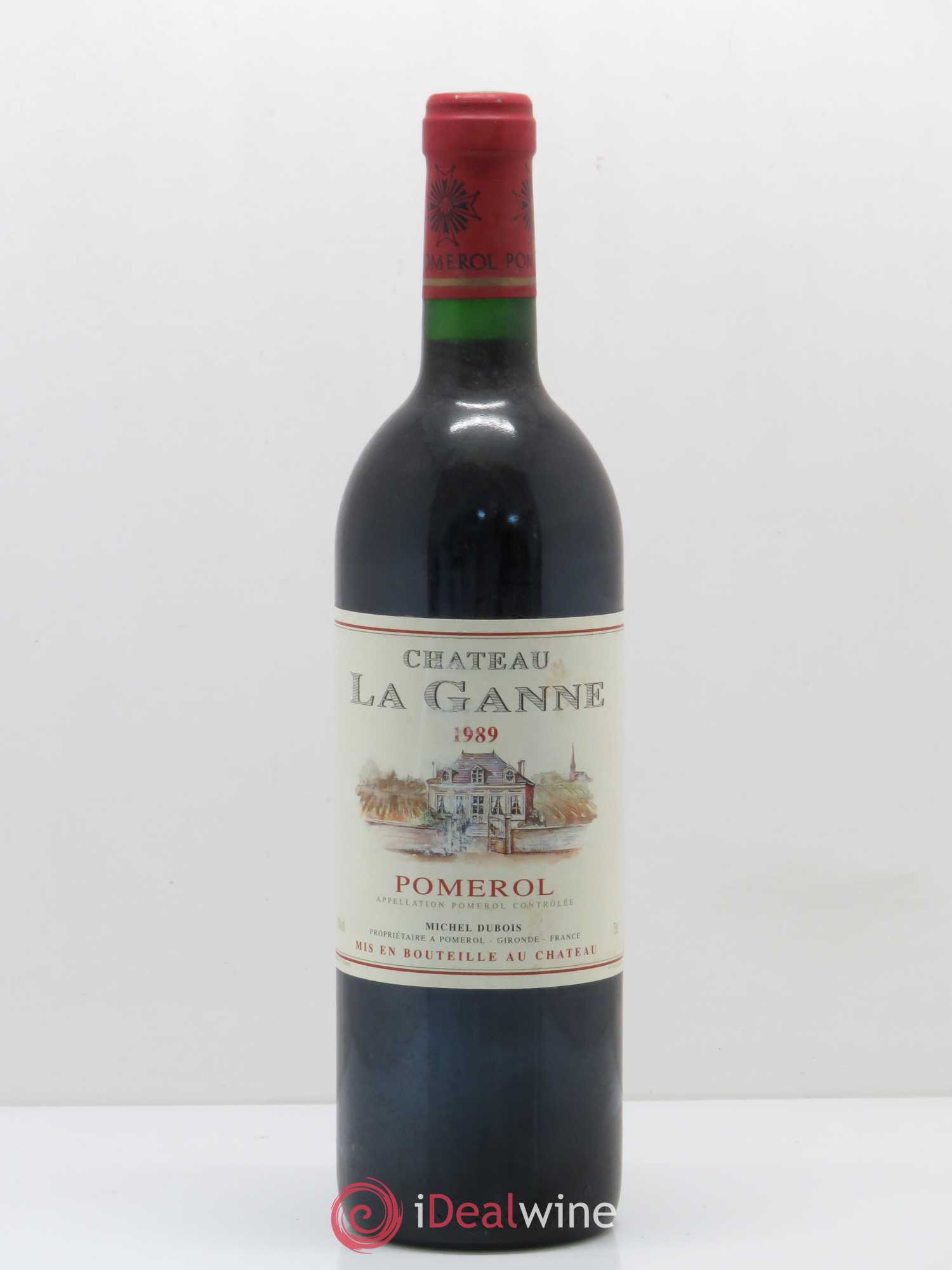 Pomerol Château La Ganne 1989 - Posten von 1 Flasche - 0