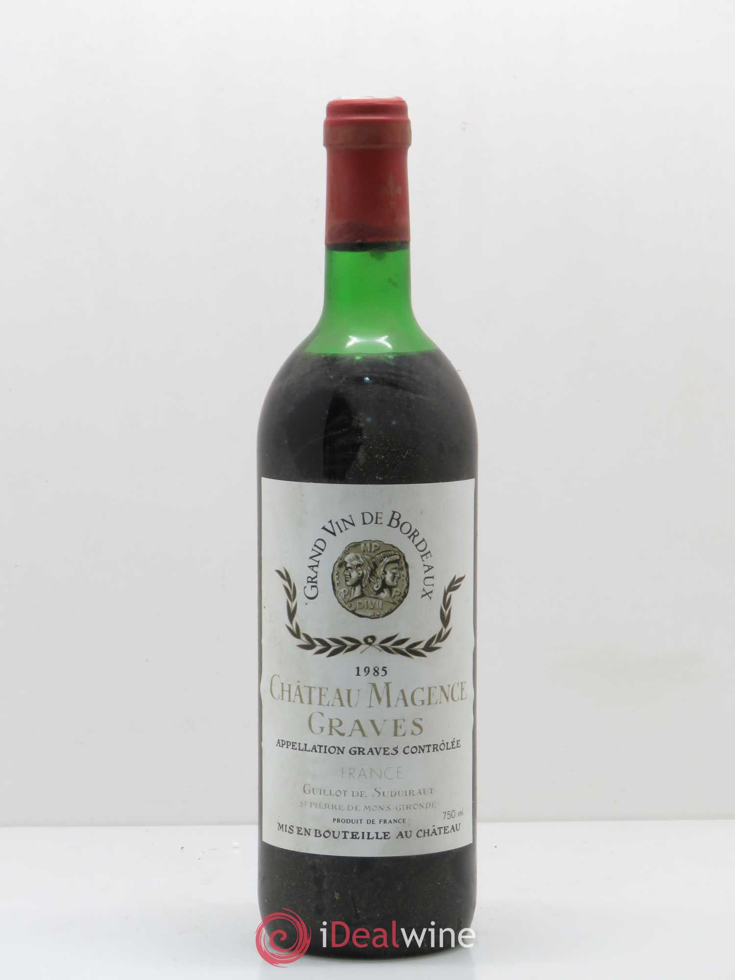Château Magence (sans prix de réserve) 1985 - Lot de 1 bouteille - 0