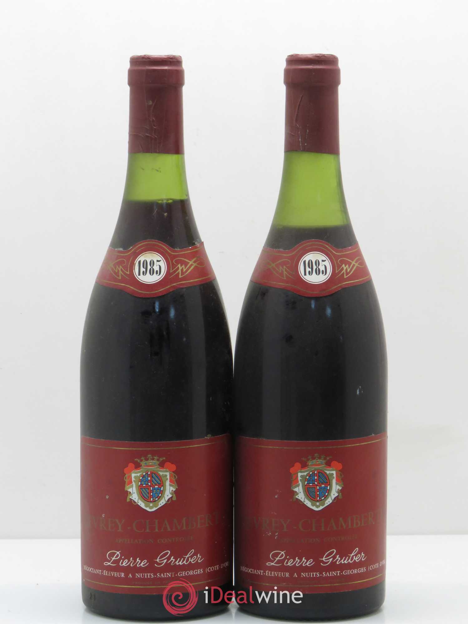Gevrey-Chambertin Gruber (sans prix de réserve) 1985 - Posten von 2 Flaschen - 0