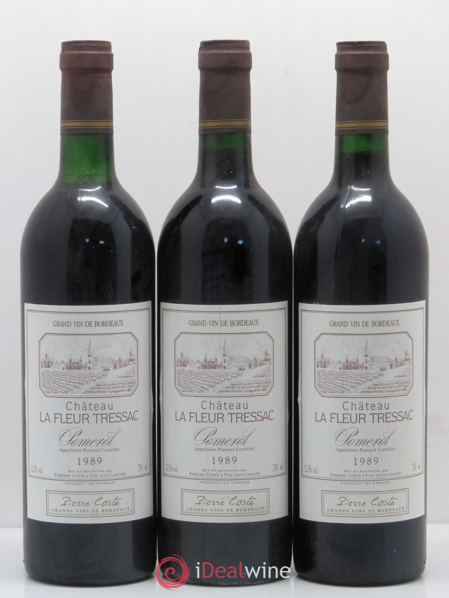 Château la Fleur Tressac (sans prix de réserve) 1989 - Lot de 6 bouteilles - 1