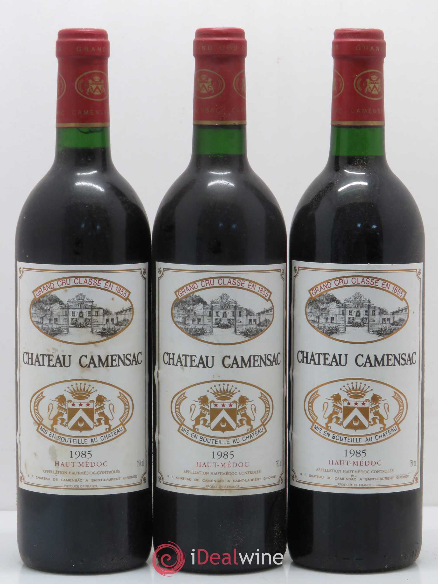 Château Camensac 5ème Grand Cru Classé (sans prix de réserve) 1985 - Lot de 6 bouteilles - 2