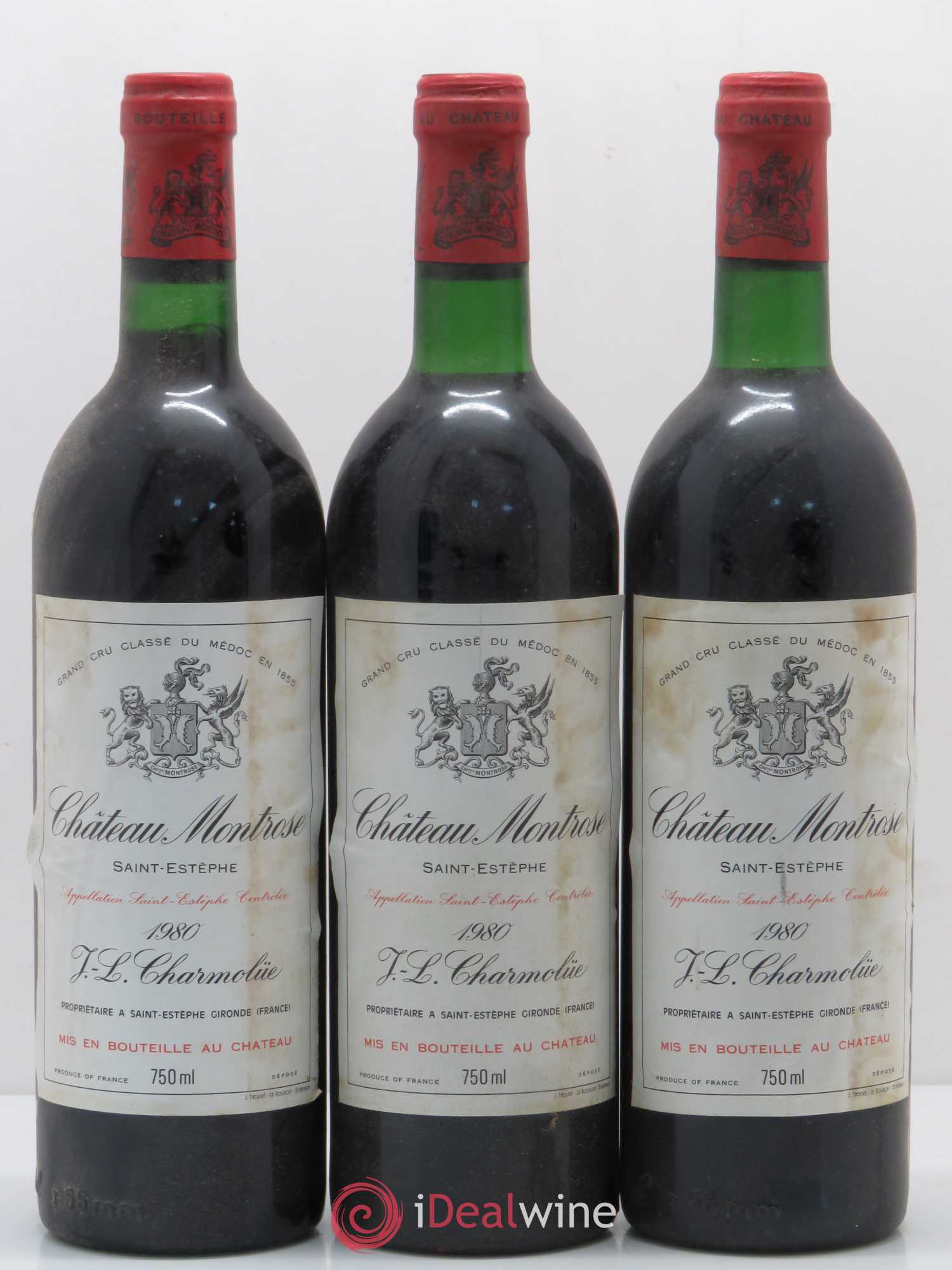 Château Montrose 2ème Grand Cru Classé  (sans prix de réserve) 1980 - Lot de 6 bouteilles - 2