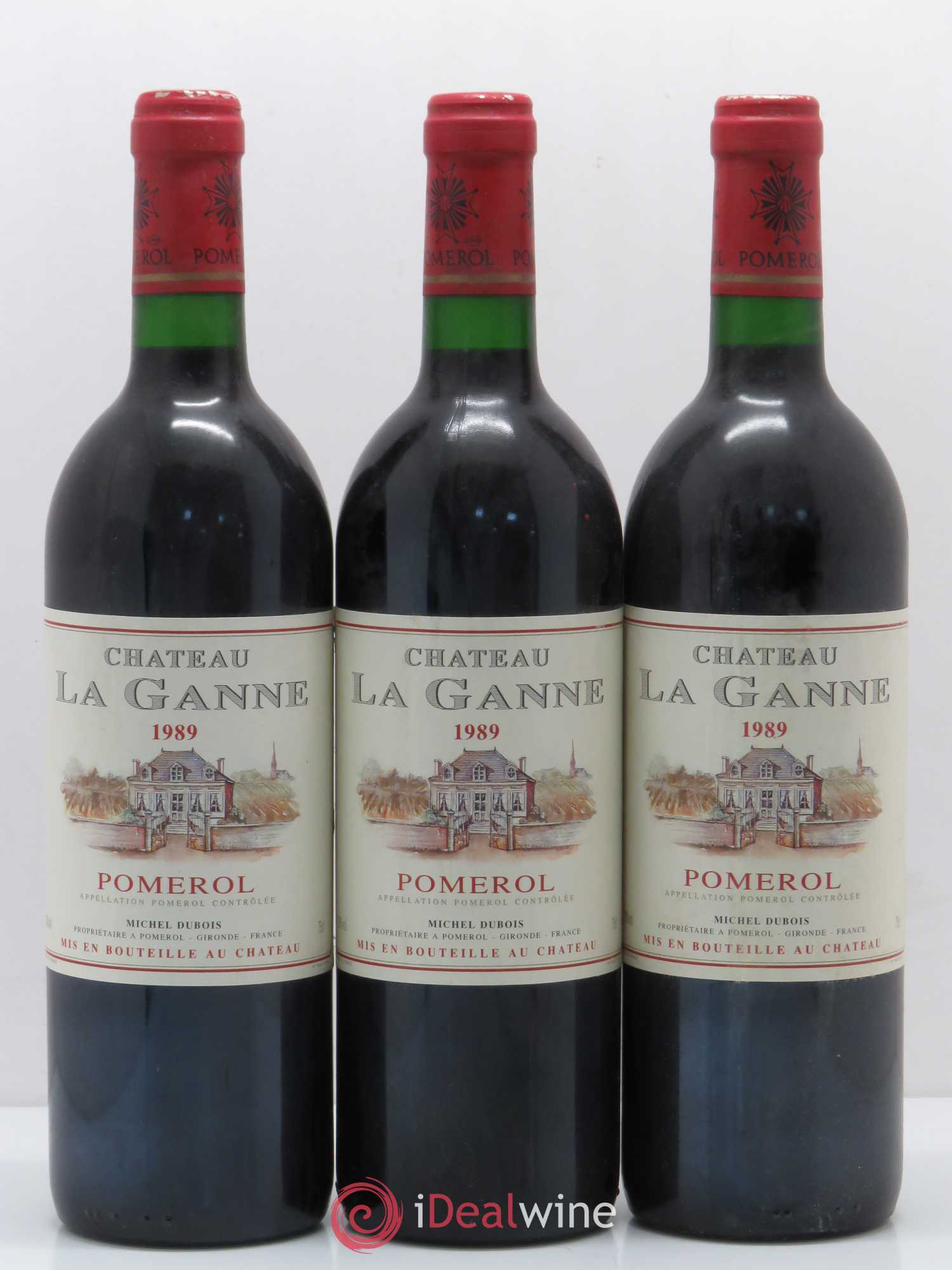 Pomerol Château La Ganne (sans prix de réserve) 1989 - Lot de 6 bouteilles - 2